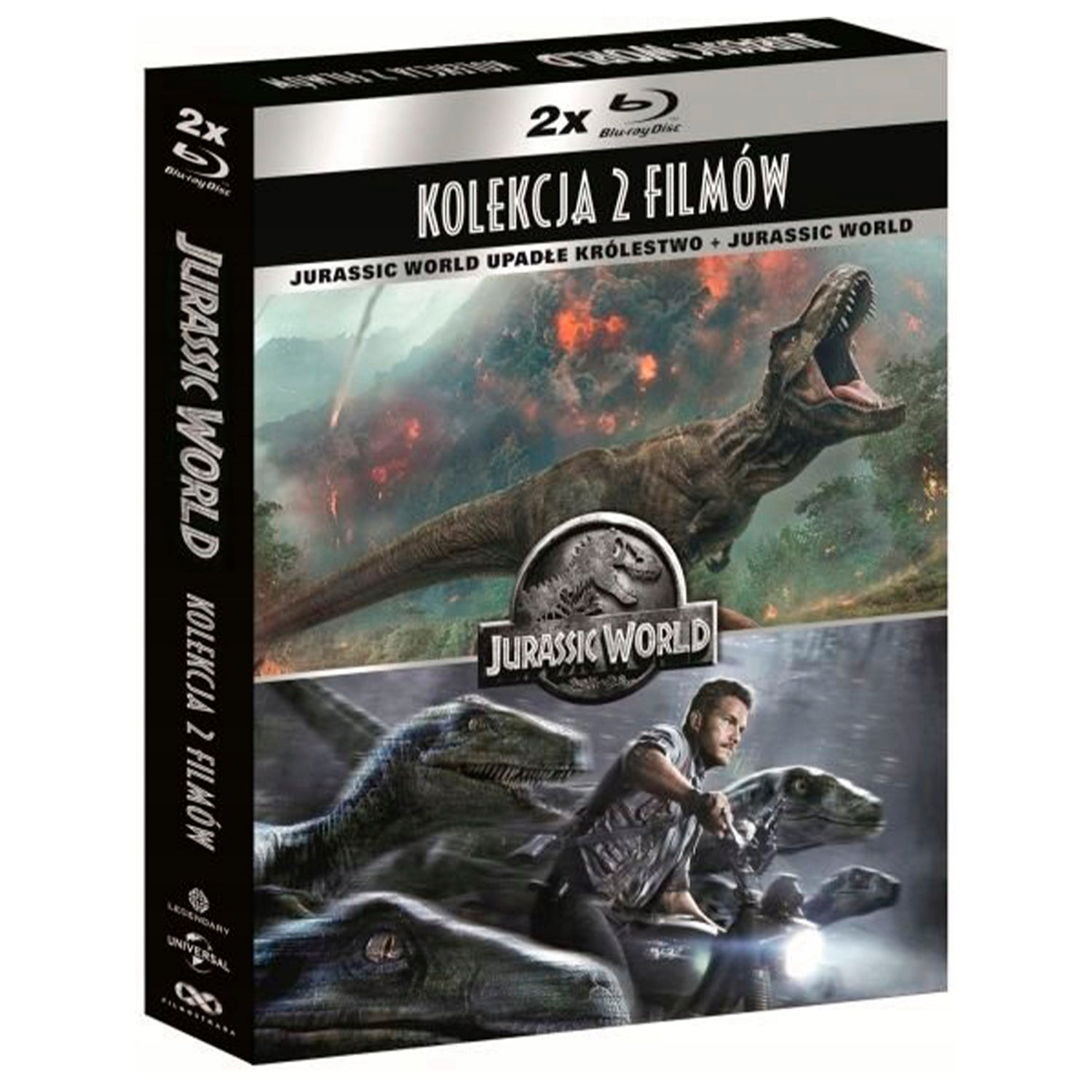 Мир Юрского периода 1-2 (2 Blu-ray)