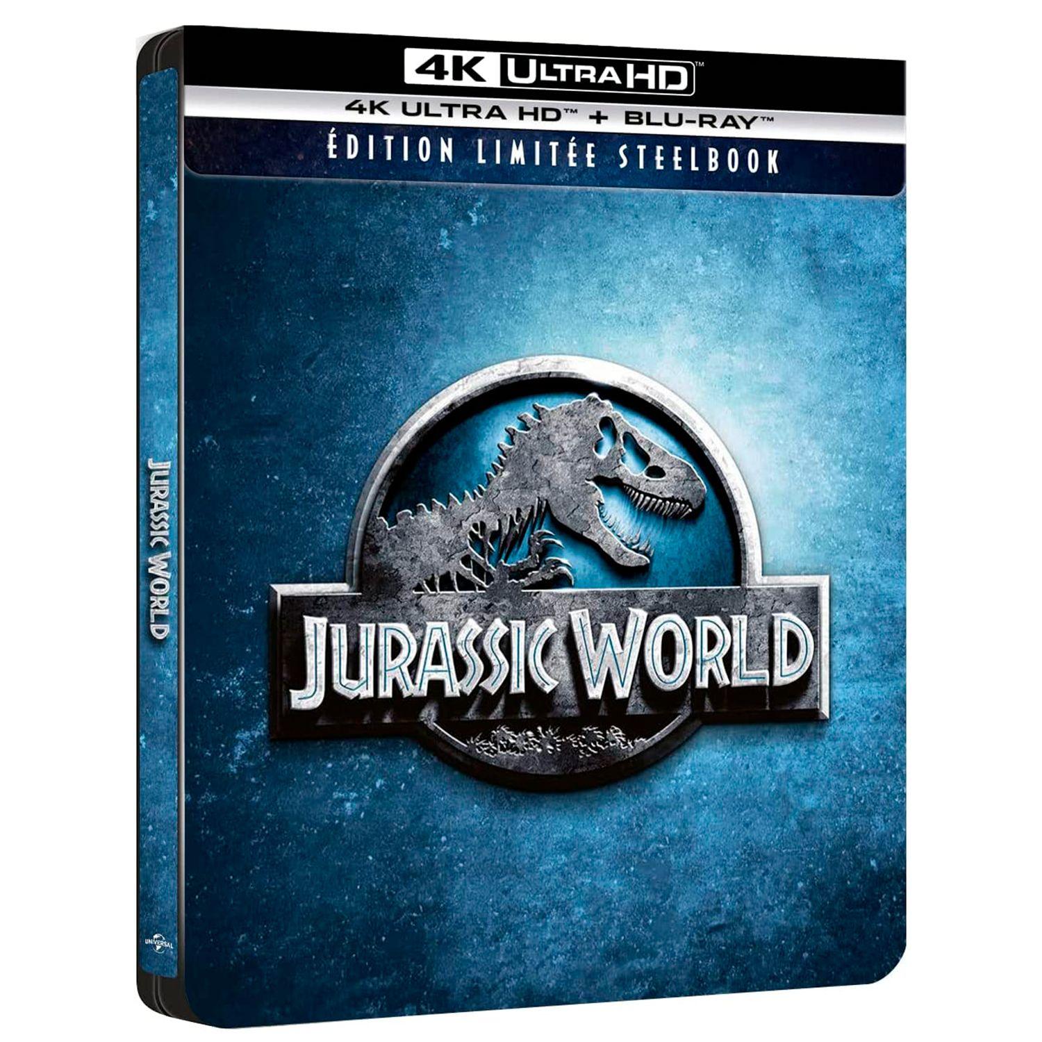 Мир Юрского периода (4K UHD + Blu-ray) Steelbook