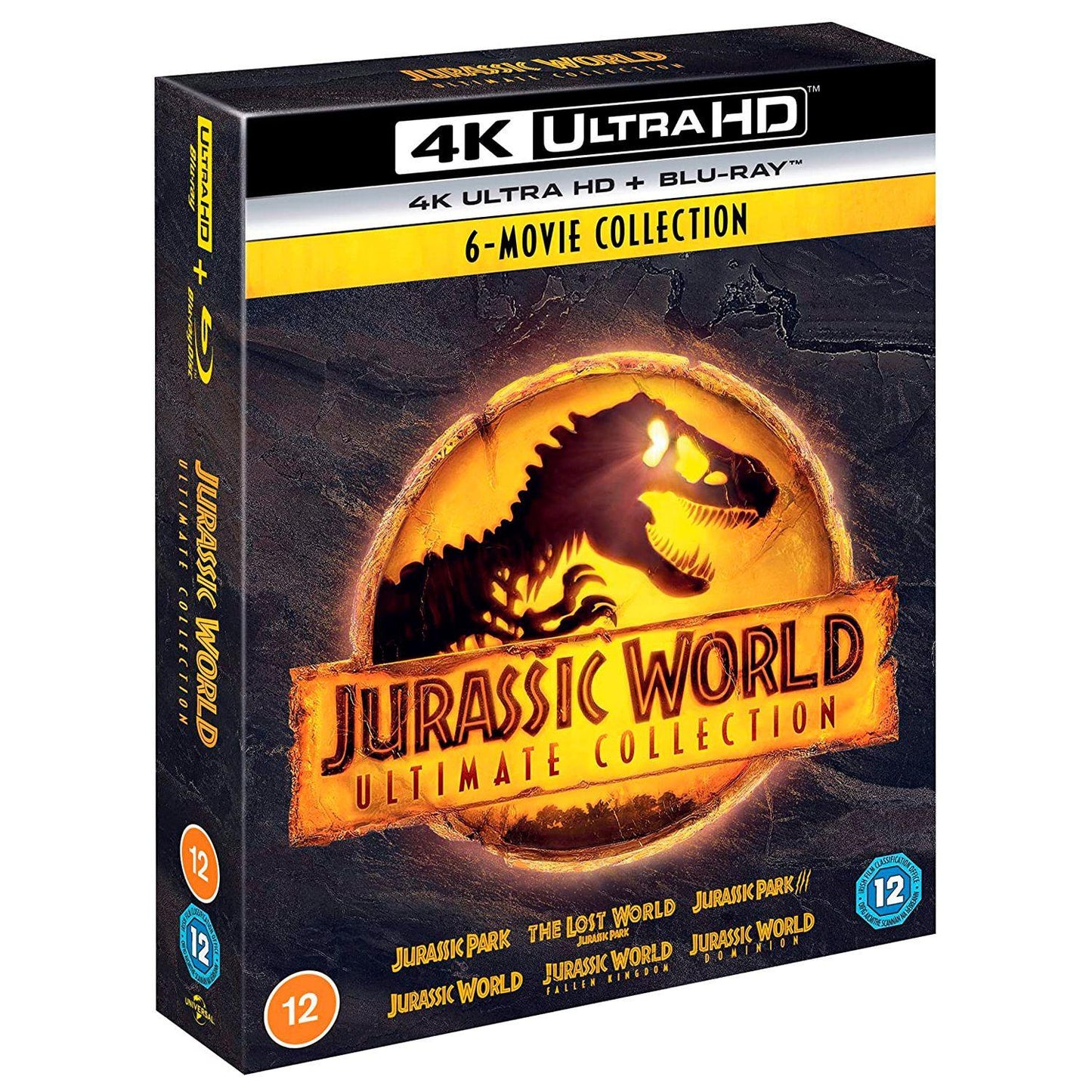 Мир Юрского периода: Полная коллекция (4K UHD + Blu-ray)