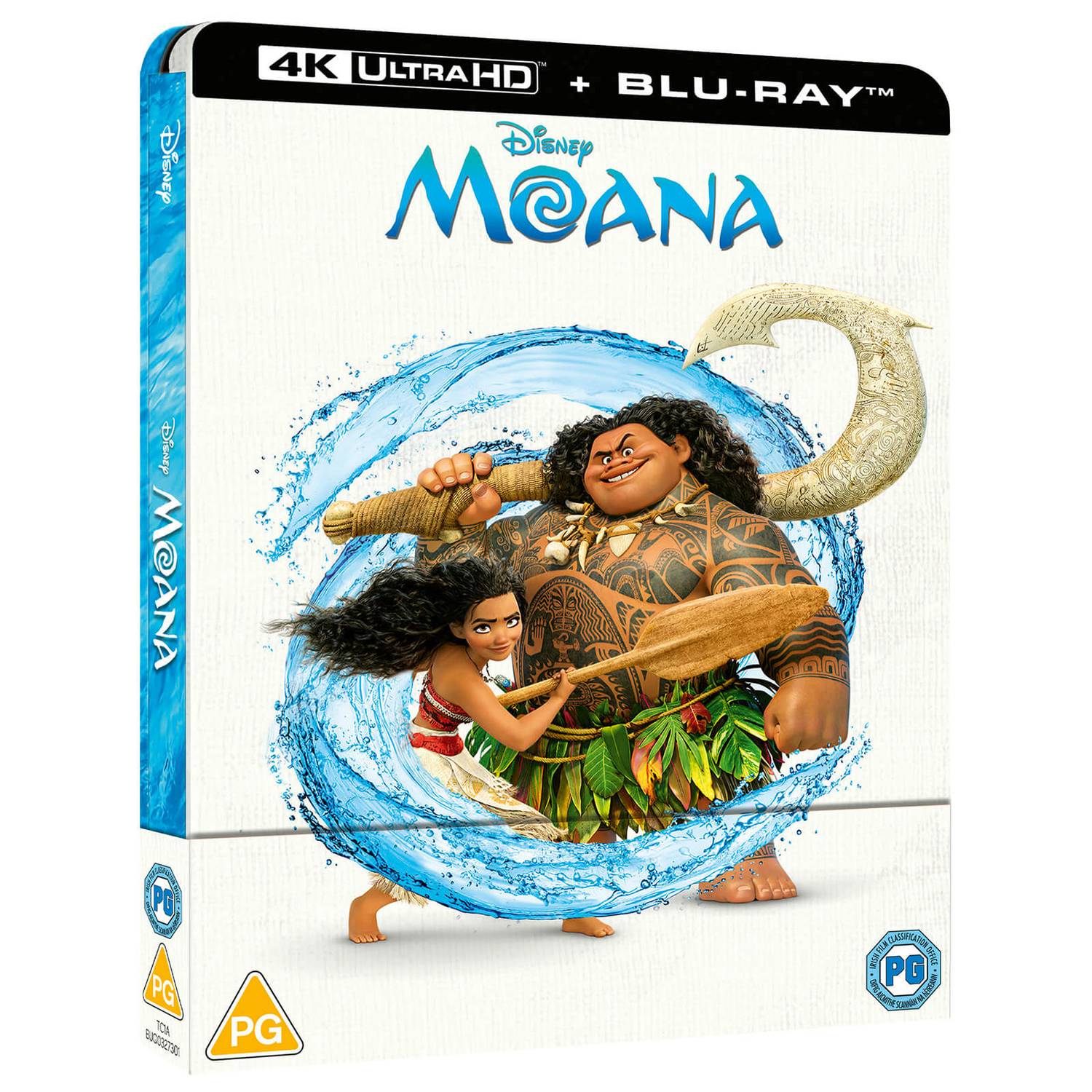 Моана (4K UHD + Blu-ray) Steelbook