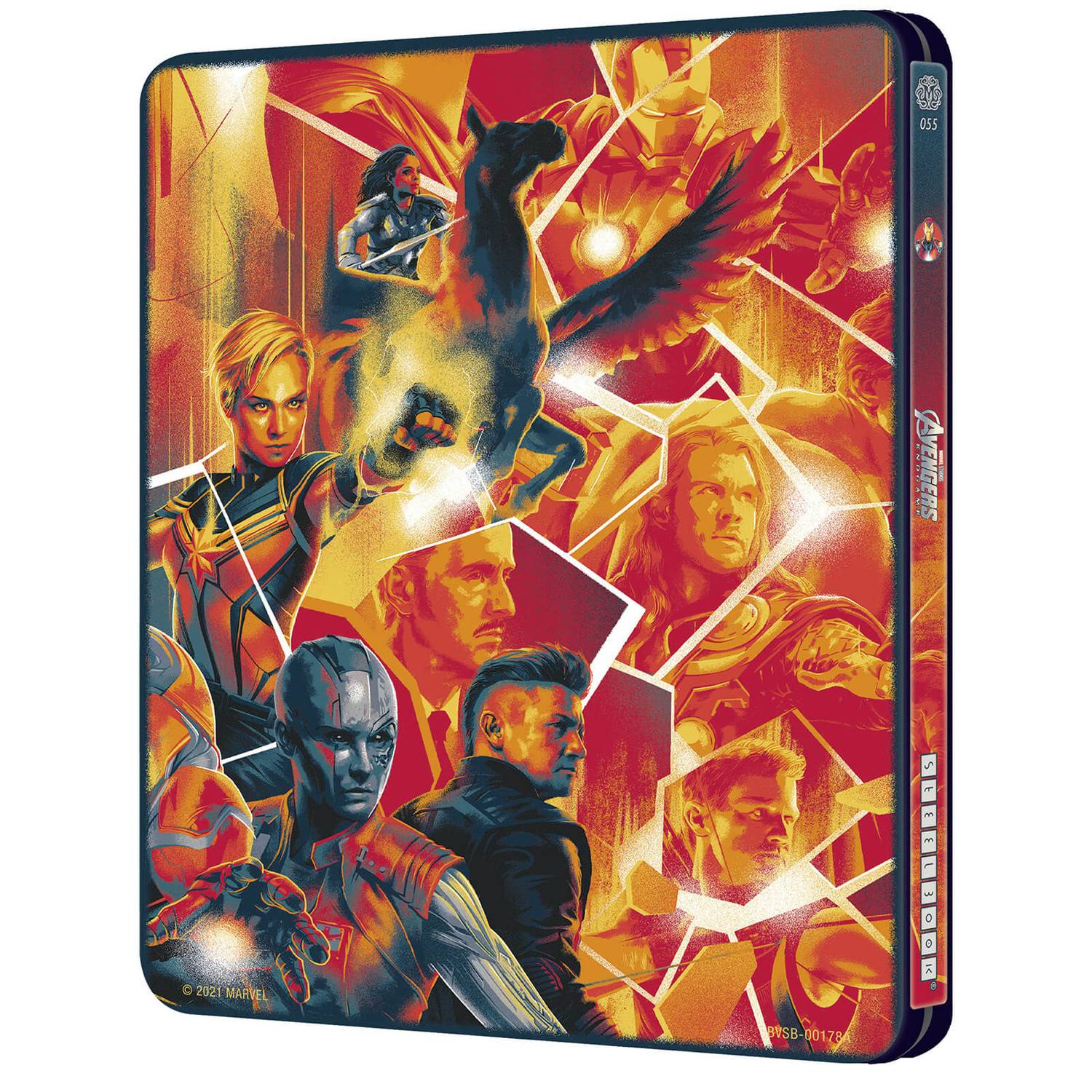 Мстители: Финал (англ. язык) (4K UHD + Blu-ray) Mondo #055 Steelbook