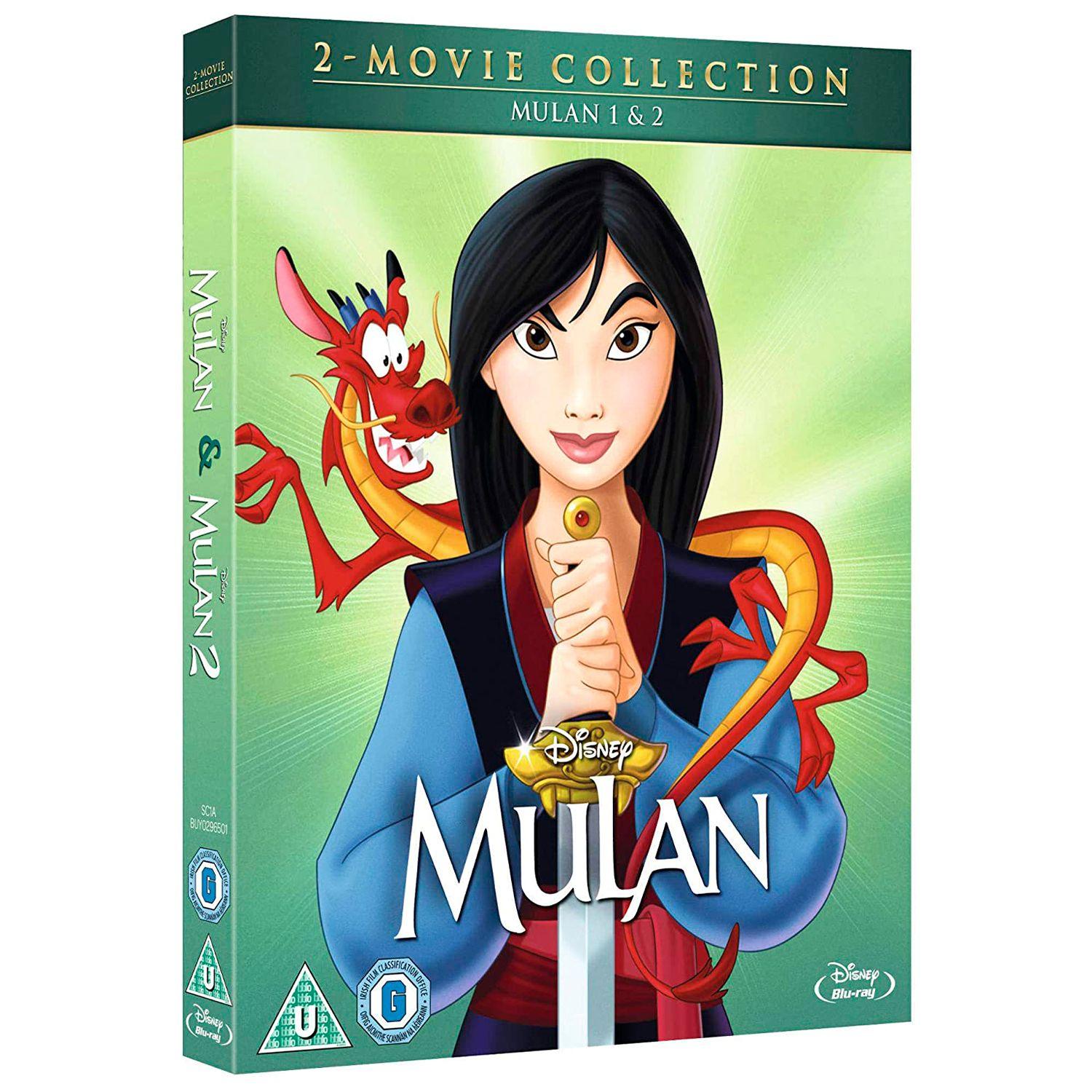 Мулан (+ Мулан 2) (Blu-ray)