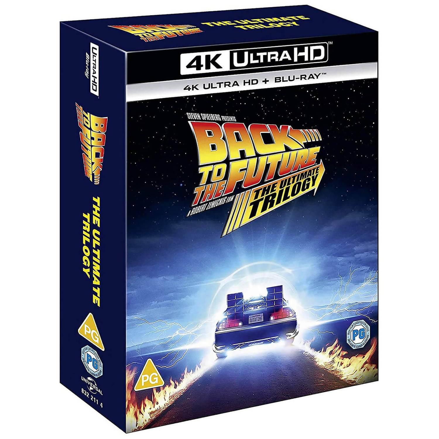 Назад в будущее: Трилогия (4K UHD + Blu-ray + Бонусный диск)