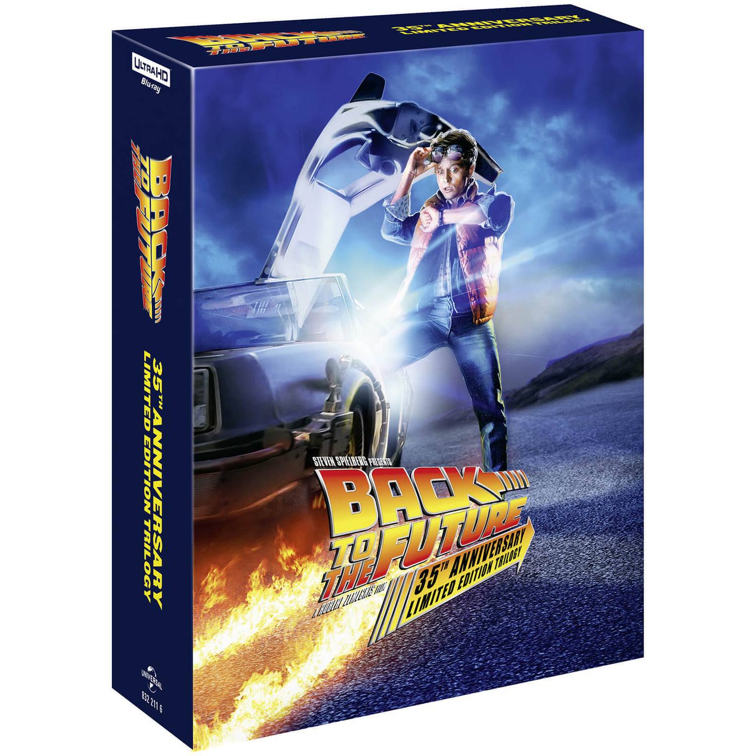 Назад в будущее: Трилогия (4K UHD + Blu-ray + Бонусный диск) Steelbook
