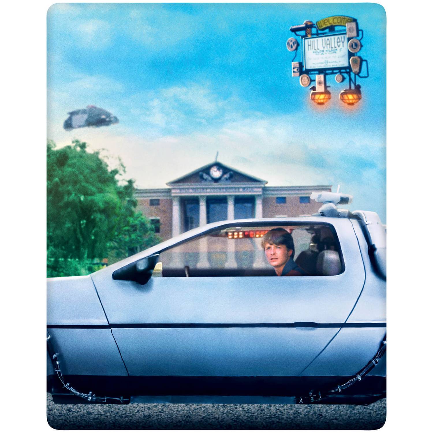 Назад в будущее: Трилогия (4K UHD + Blu-ray + Бонусный диск) Steelbook  (Back to the Future Trilogy)