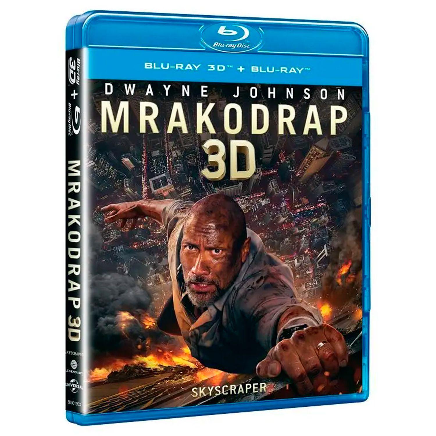 Небоскрёб 3D + 2D (2 Blu-ray)