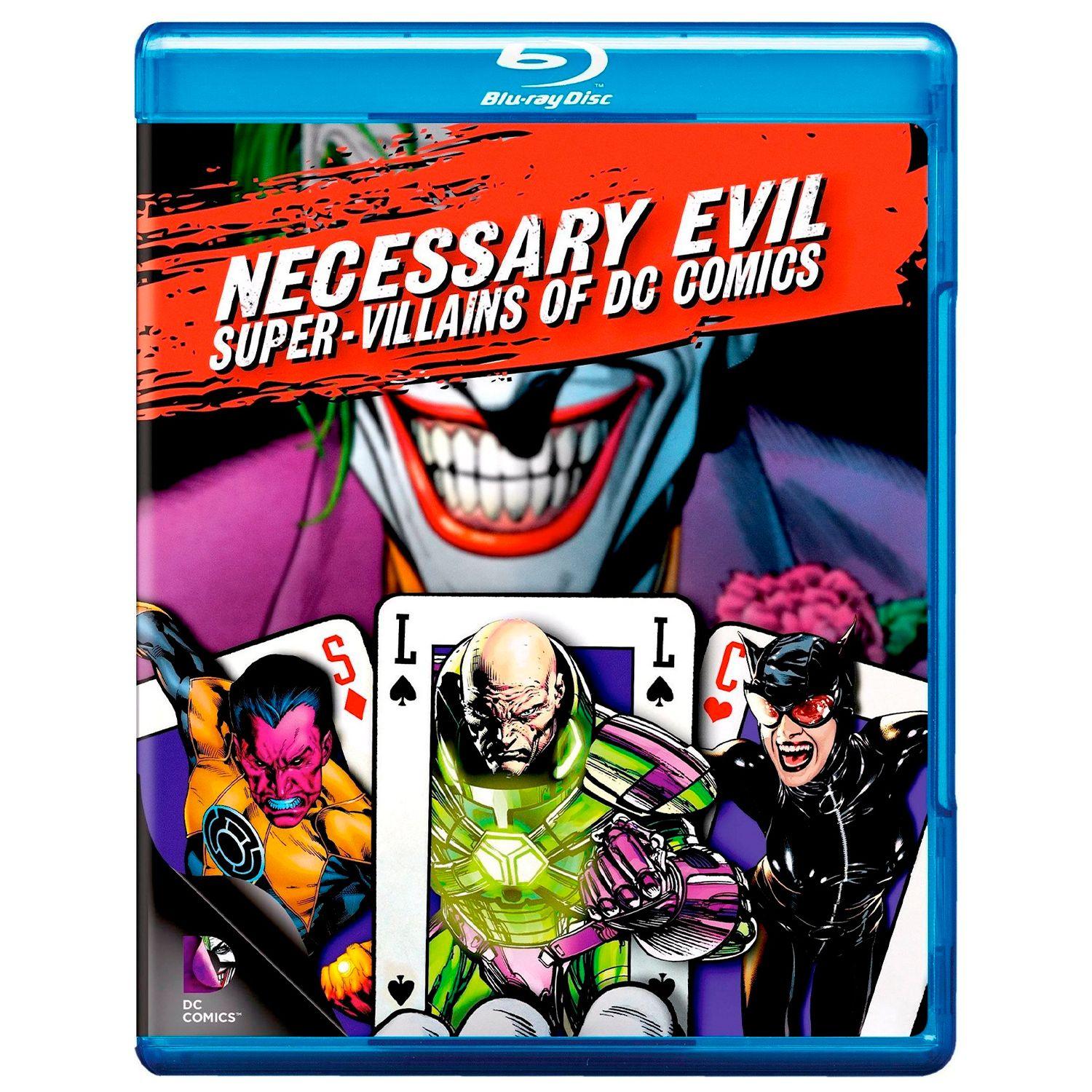 Необходимое зло: Супер-Злодеи DC Comics (русск. субтитры) (Blu-ray)