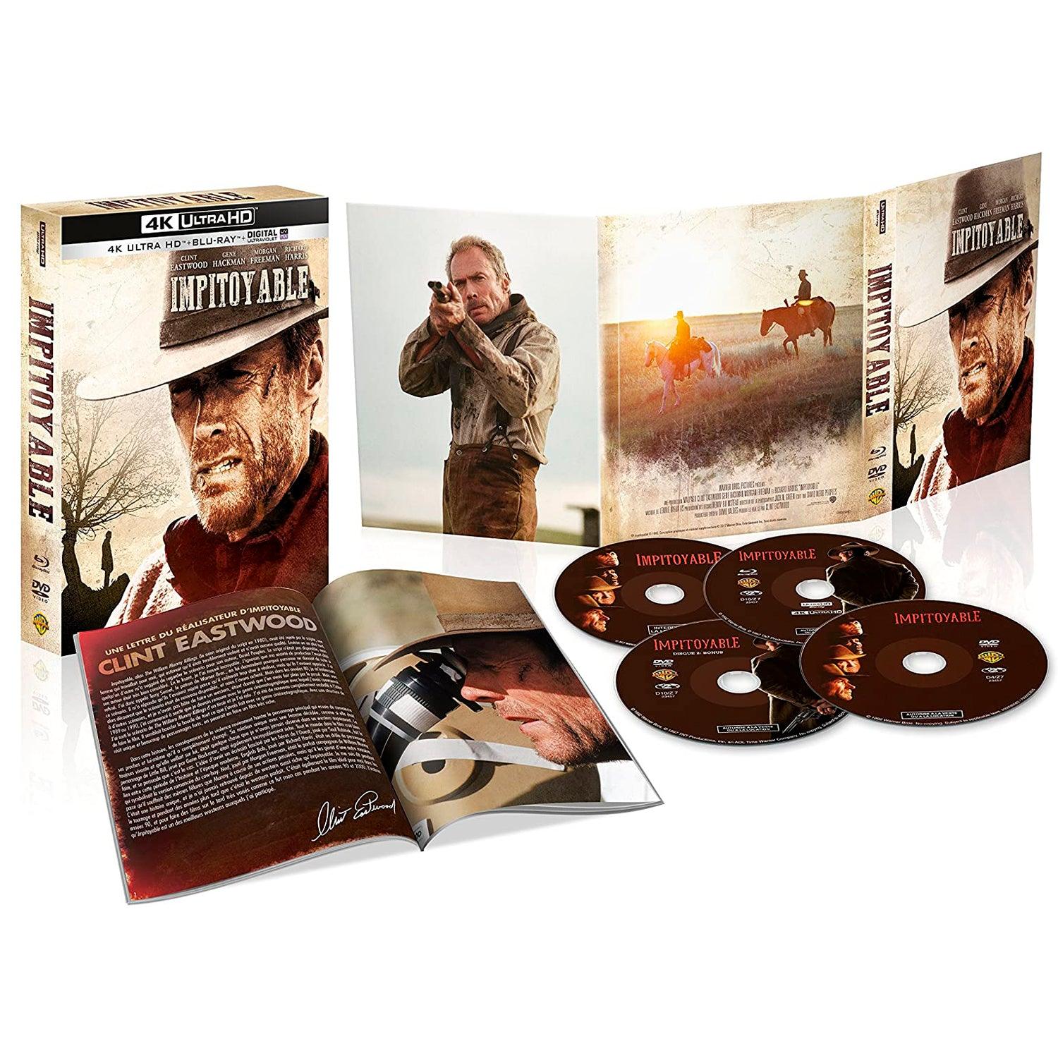 Непрощенный (4K UHD + Blu-ray [Remastered] + 2 DVD) Коллекционное издание