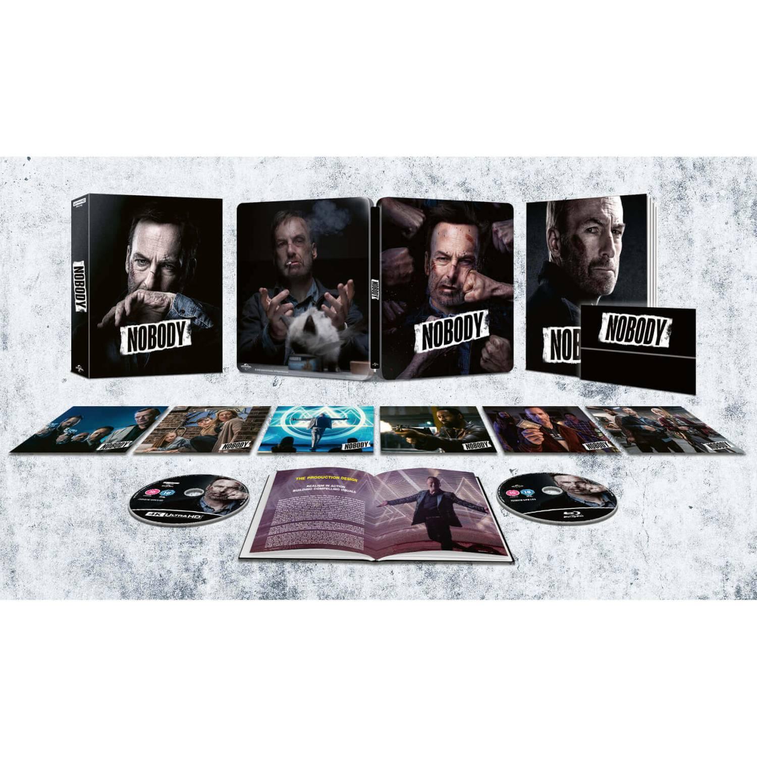 Никто (англ. язык) (4K UHD + Blu-ray) Exclusive Limited Collectors Edition Steelbook