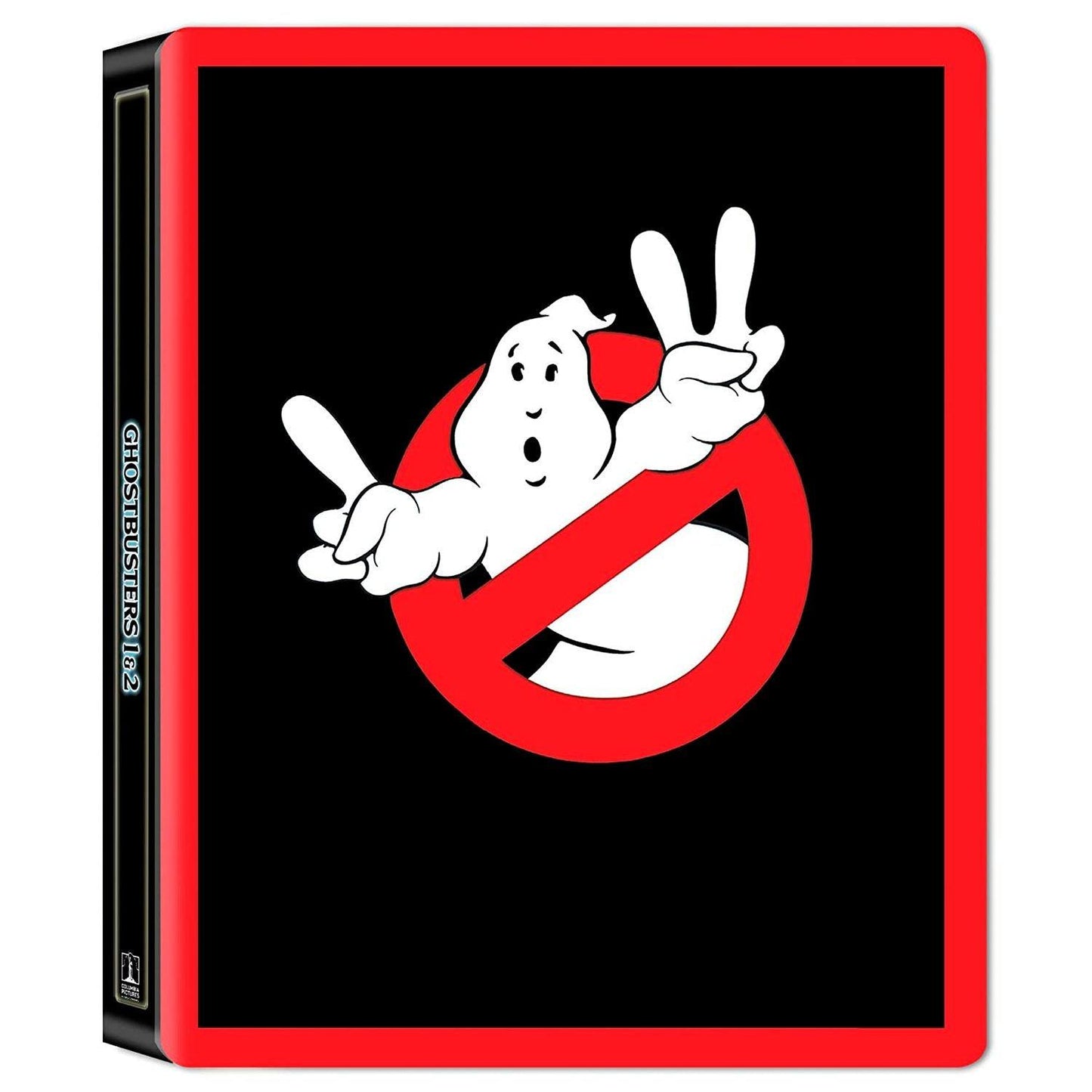 Охотники за привидениями 1 + 2 (2 4K UHD + 2 Blu-ray + Бонусный диск) Steelbook