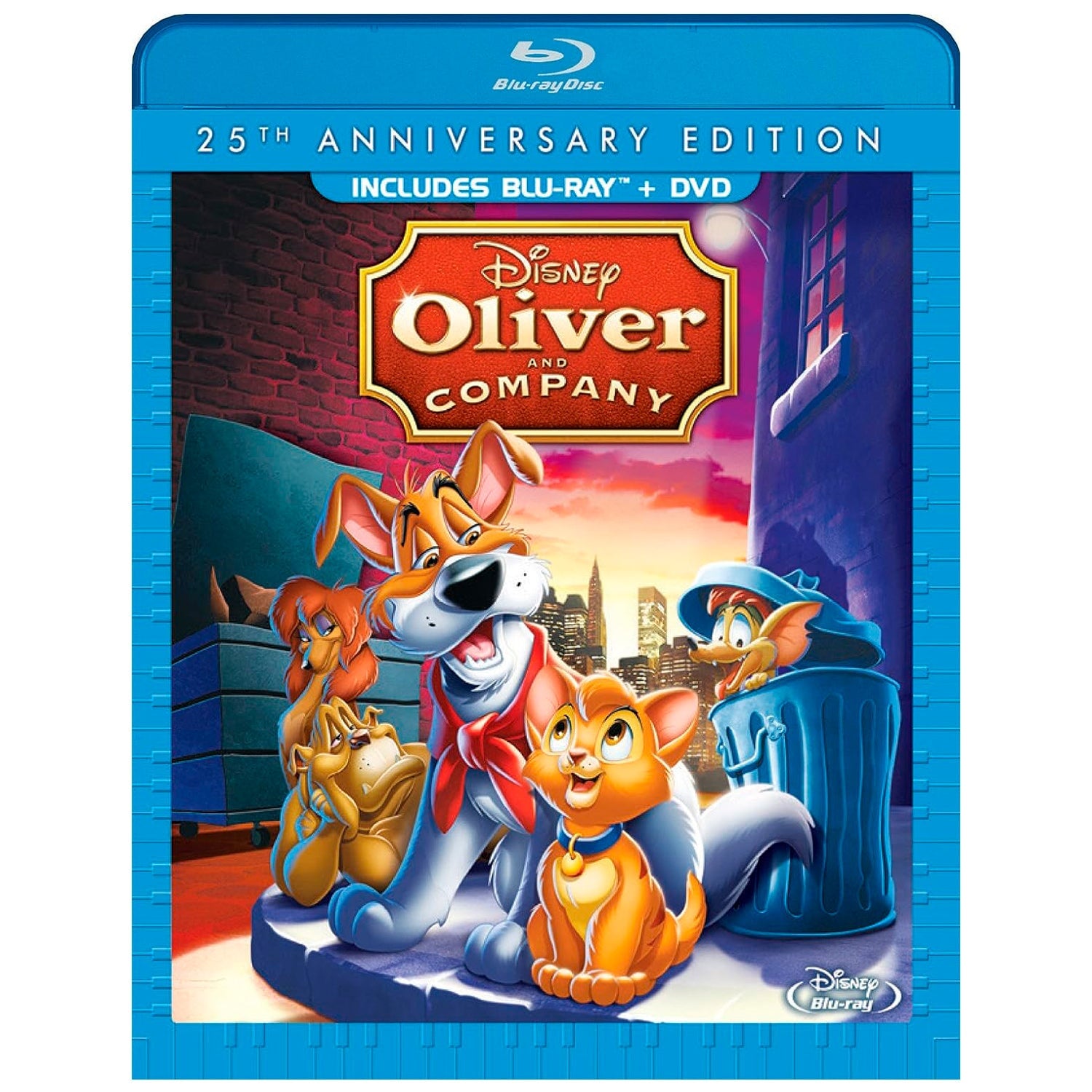 Оливер и компания (Blu-ray + DVD)