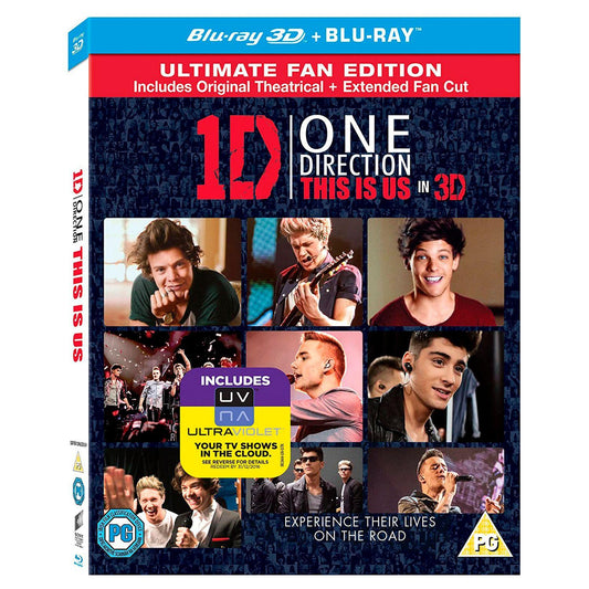 One Direction: Это мы 3D + 2D (2 Blu-ray)