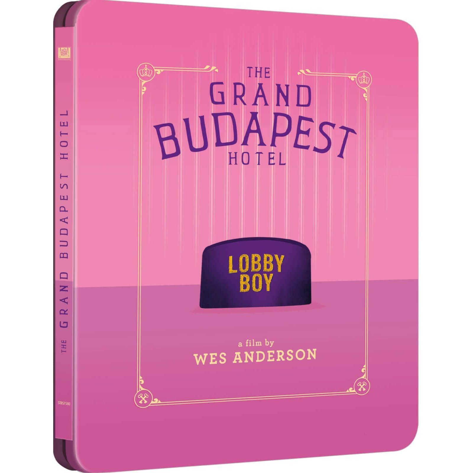 Отель «Гранд Будапешт» (Blu-ray) Steelbook