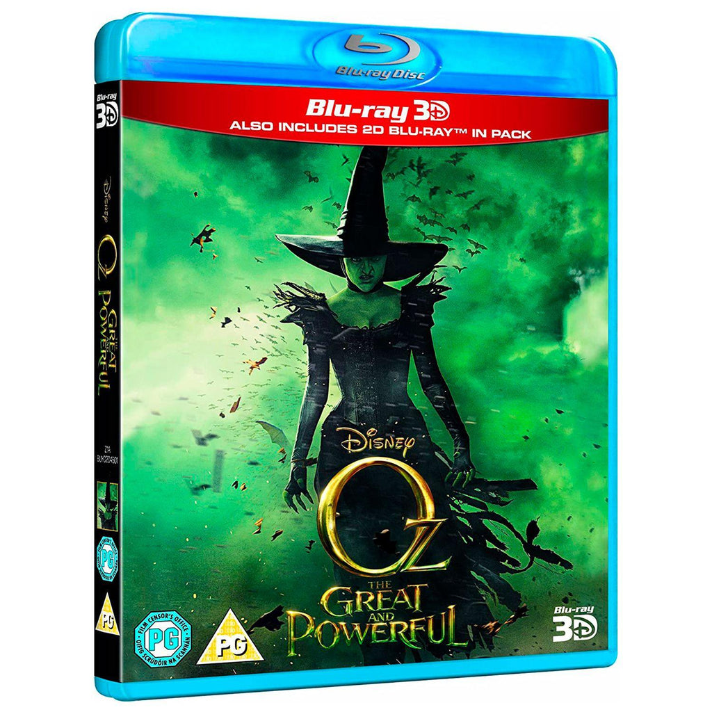 Оз: Великий и Ужасный 3D + 2D (2 Blu-ray) (Oz the Great and Powerful)