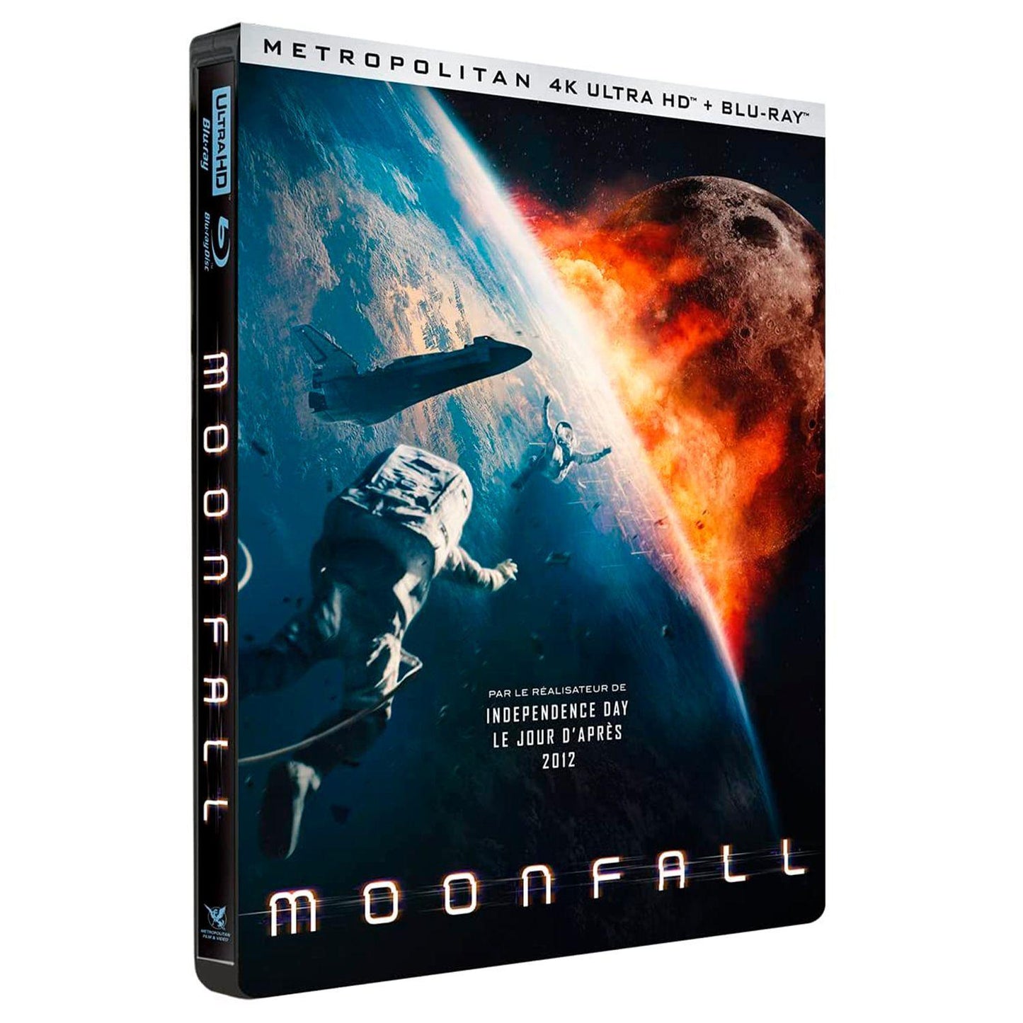 Падение Луны (2022) (англ. язык) (4K UHD + Blu-ray) Steelbook