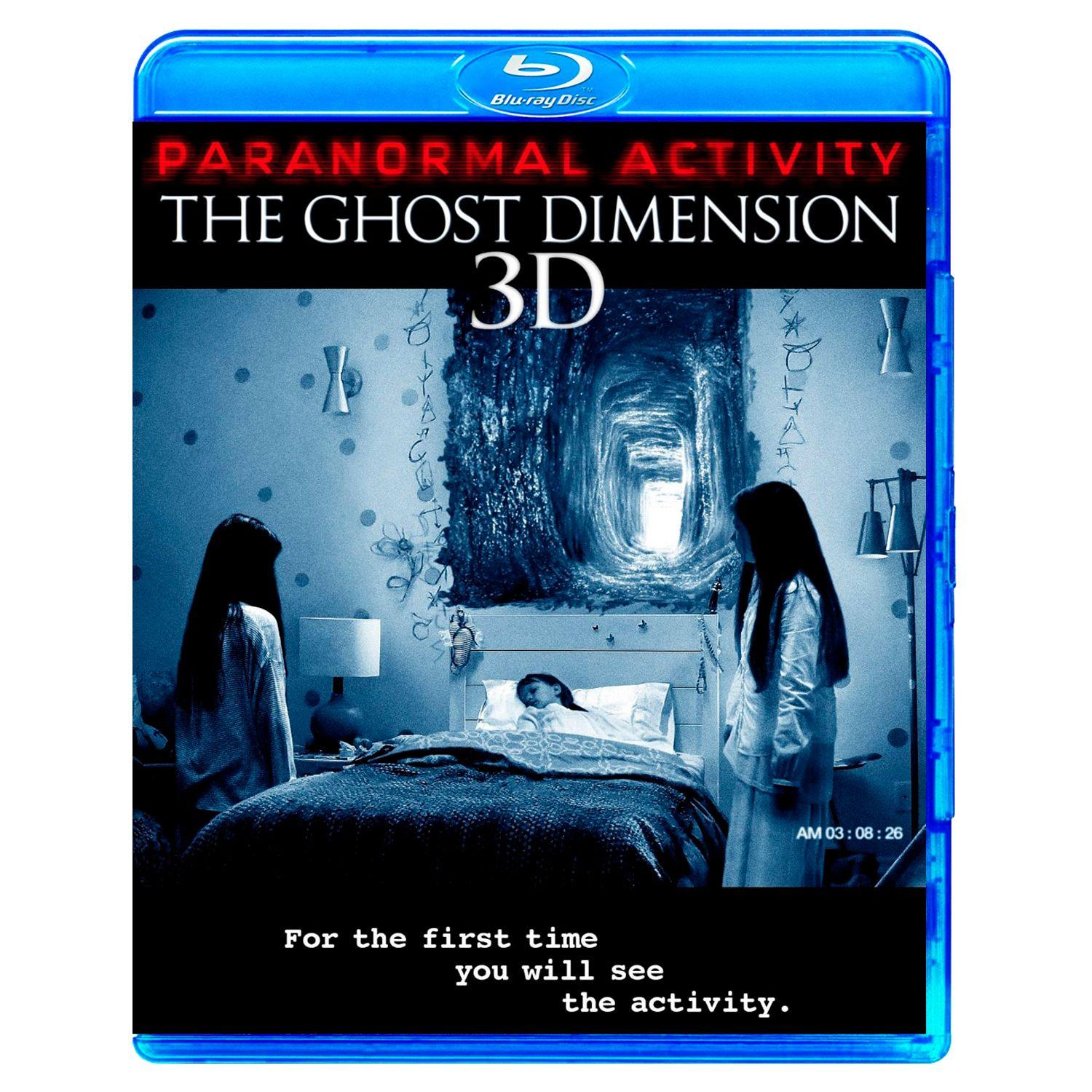 Паранормальное явление 5: Призраки 3D + 2D (2 Blu-ray)