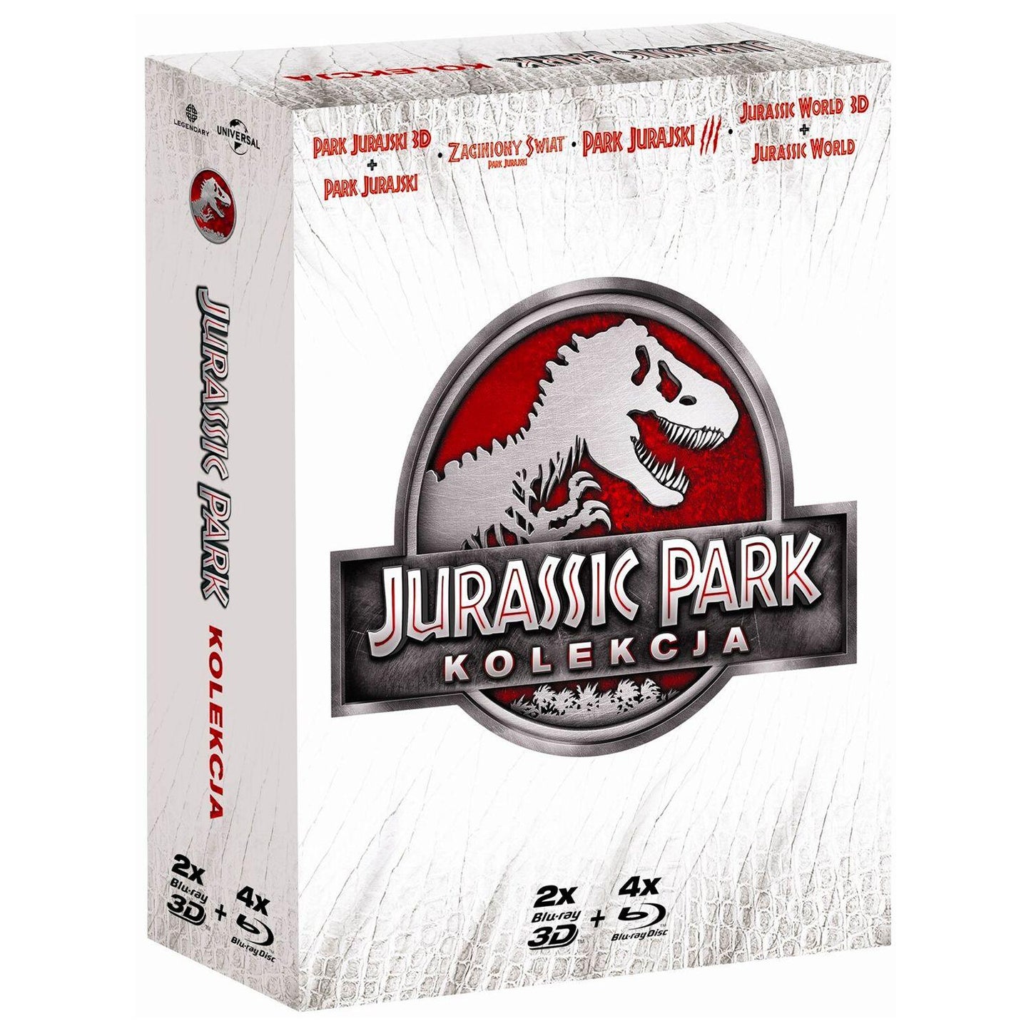 Парк Юрского периода: Квадрология (3D Blu-ray + 4 Blu-ray)