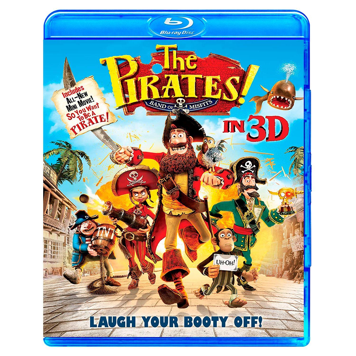 Пираты! Банда неудачников 3D [3D/2D] (Blu-ray)