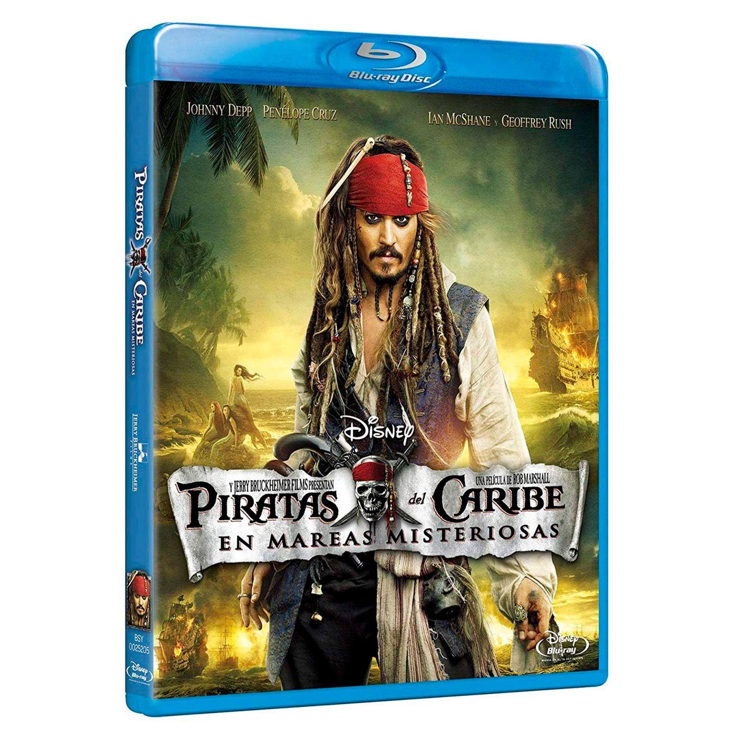 Пираты Карибского моря: На странных берегах (Blu-ray)