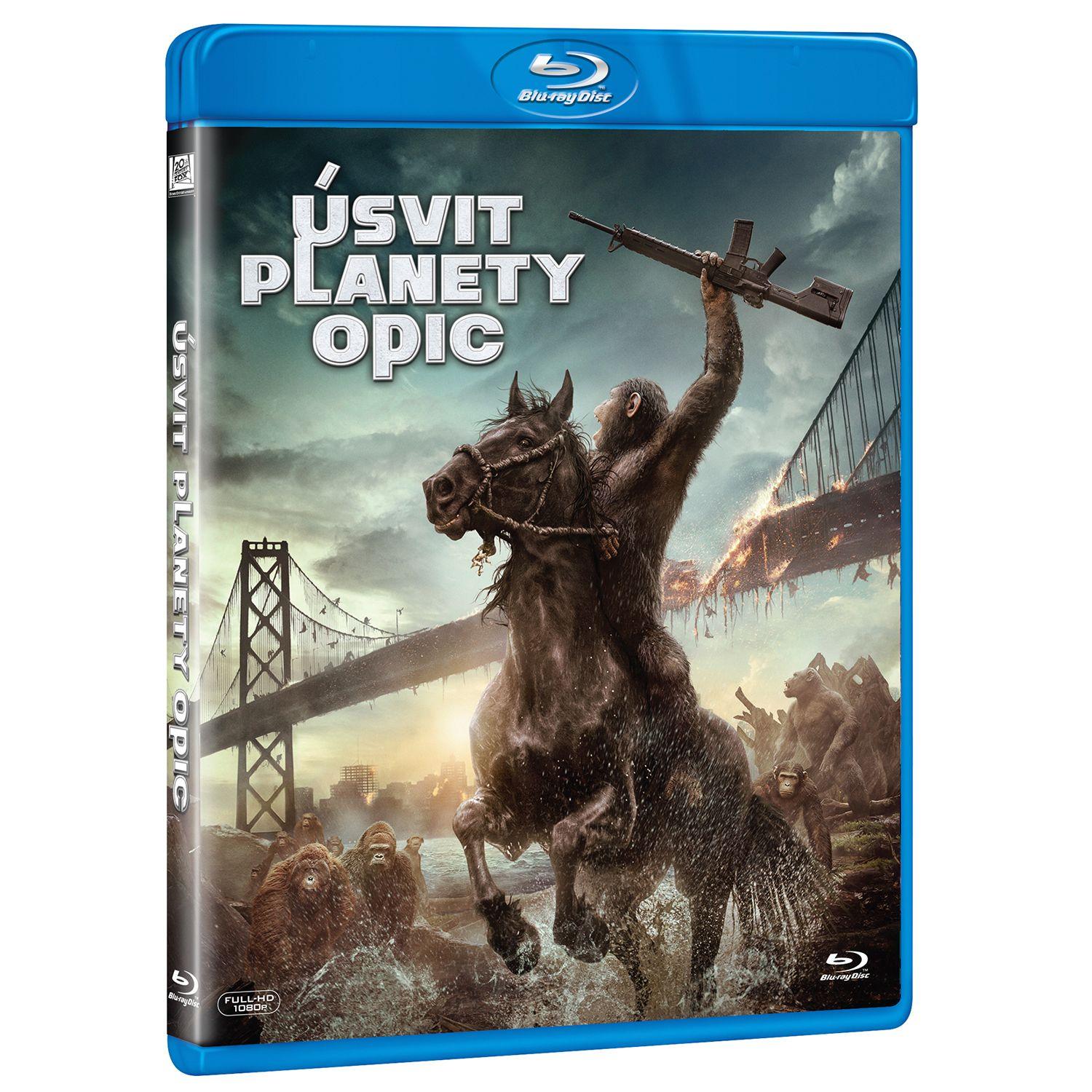 Планета обезьян: Революция (Blu-ray)