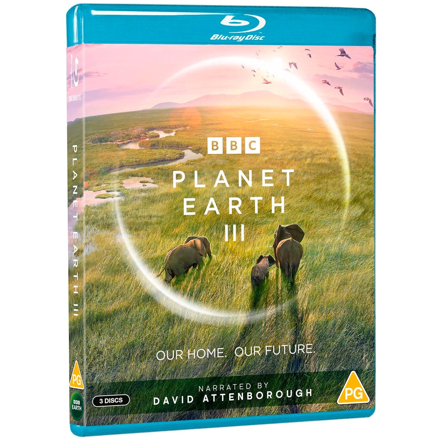 Планета Земля 3 (2023) (англ. язык) (3 Blu-ray)