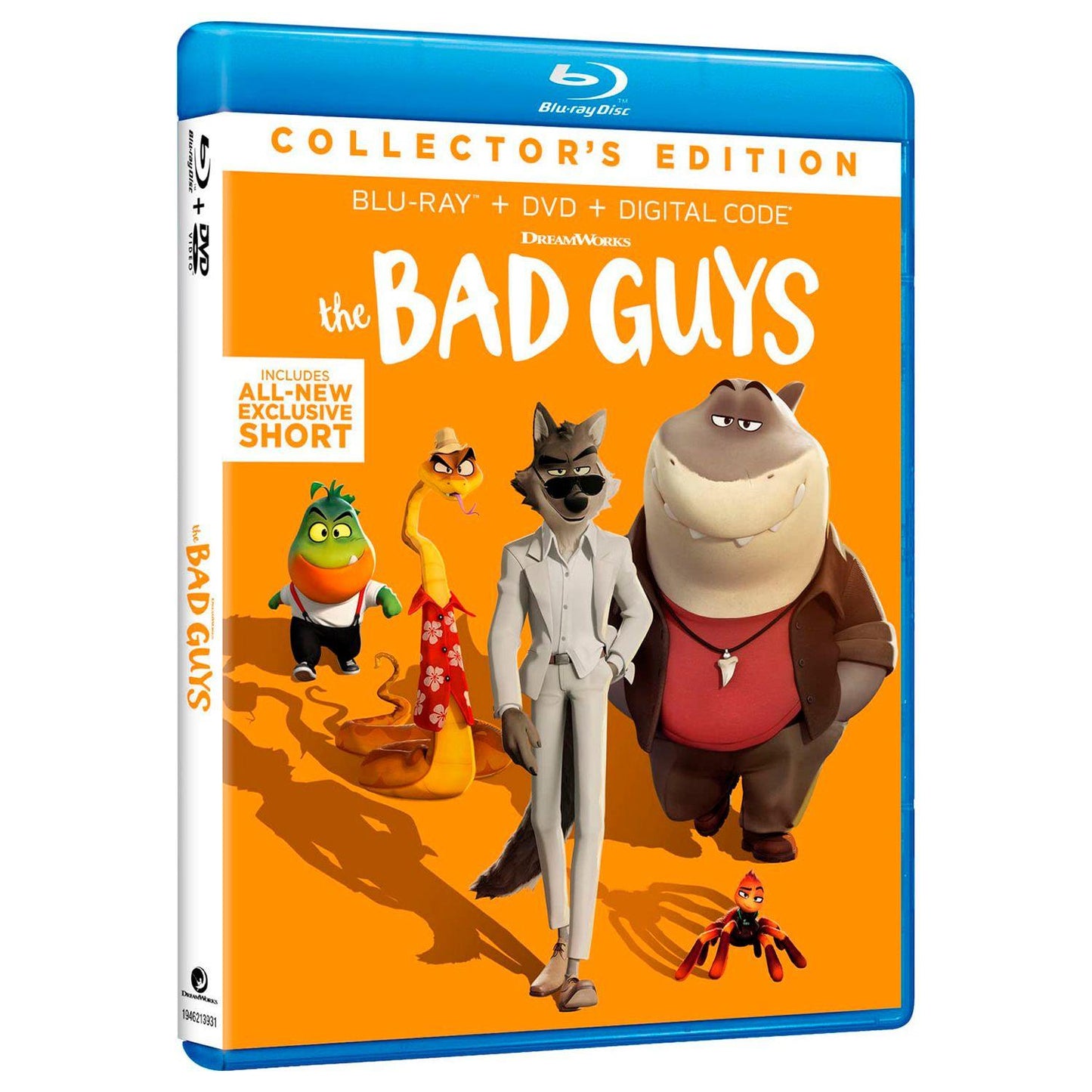 Плохие парни (2022) (англ. язык) (Blu-ray + DVD)