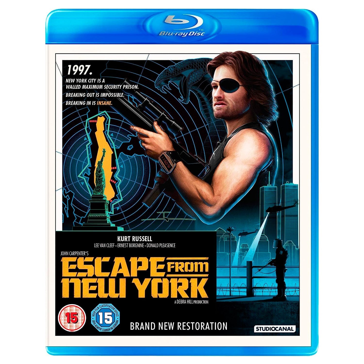 Побег из Нью-Йорка (1981) (англ. язык) (2 Blu-ray)