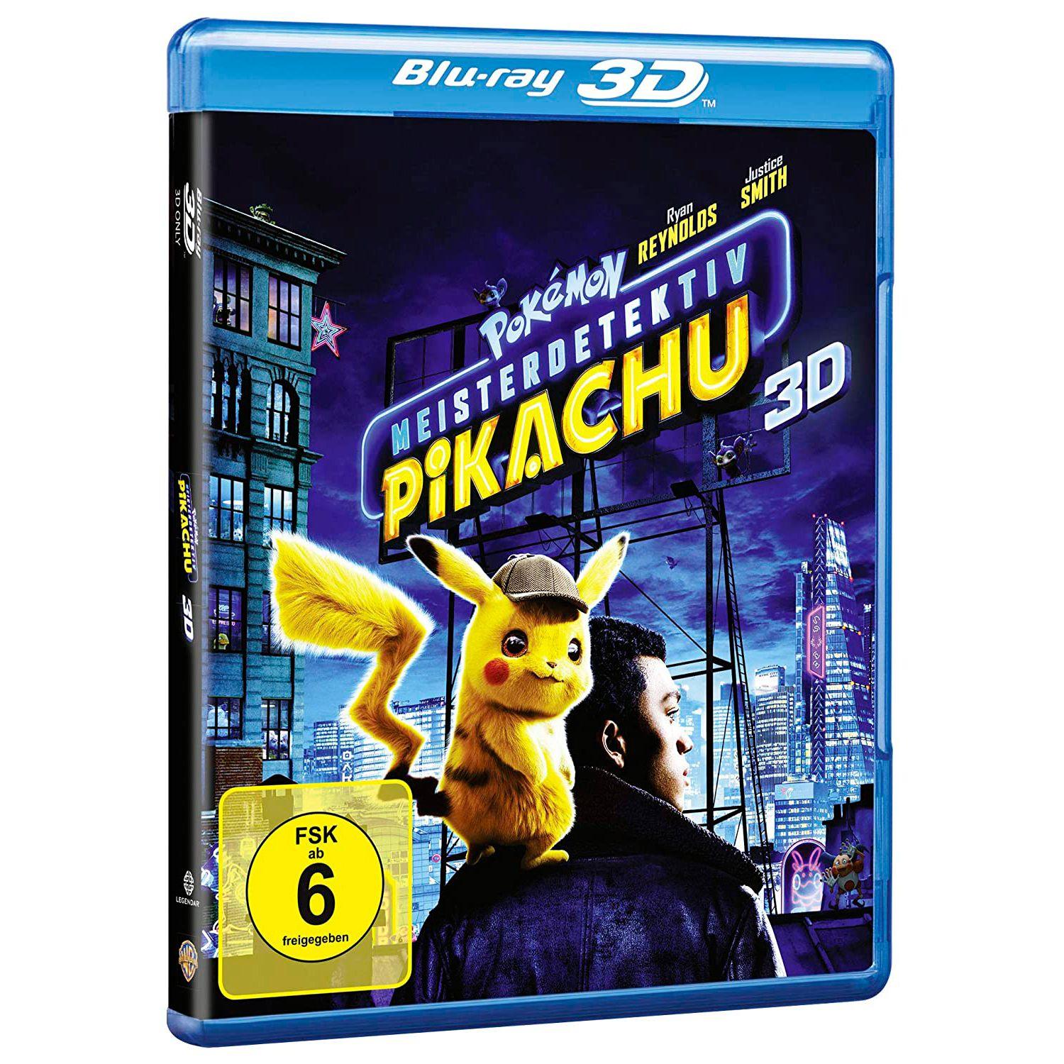 Покемон. Детектив Пикачу 3D (Blu-ray)