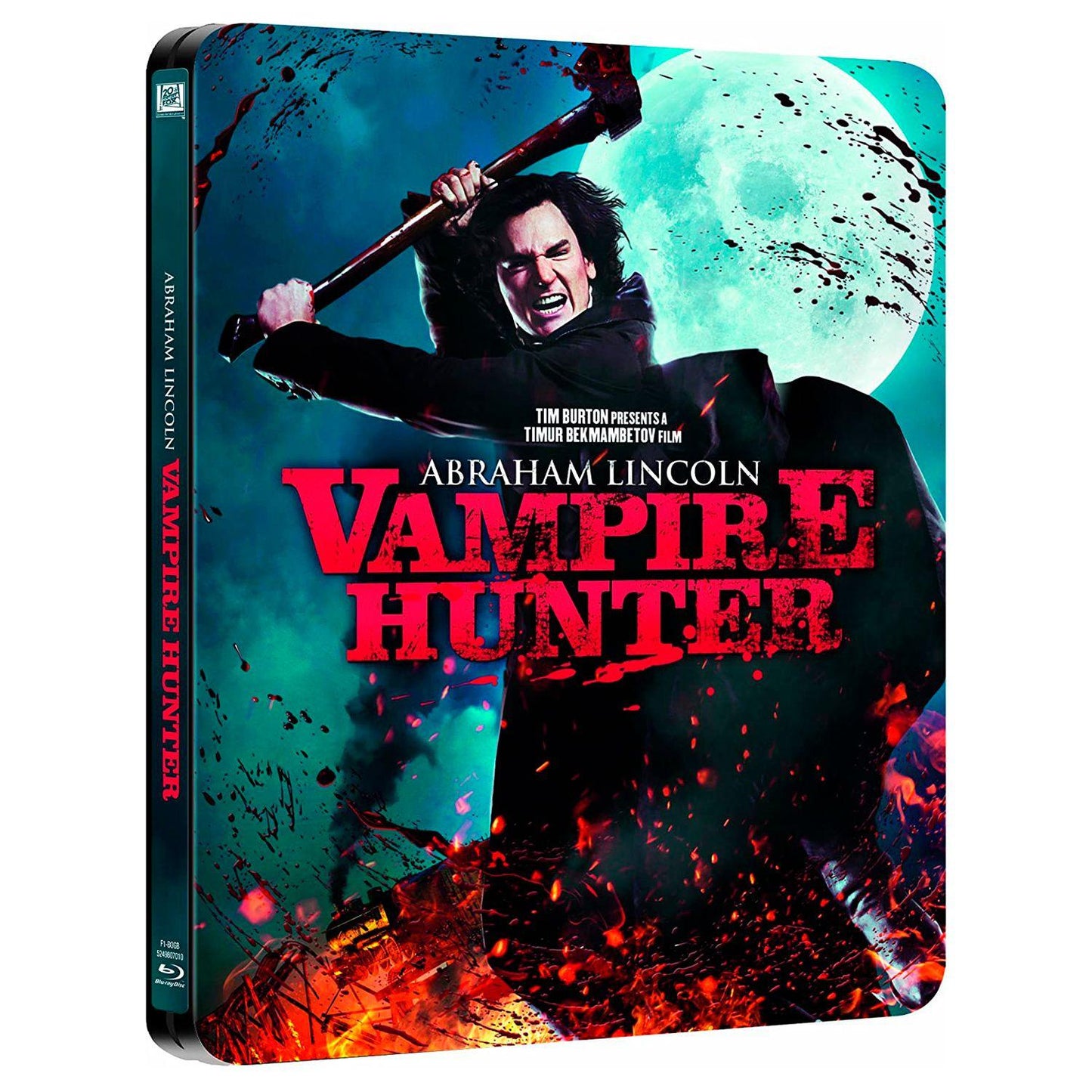 Президент Линкольн: Охотник на вампиров (Blu-ray) Steelbook