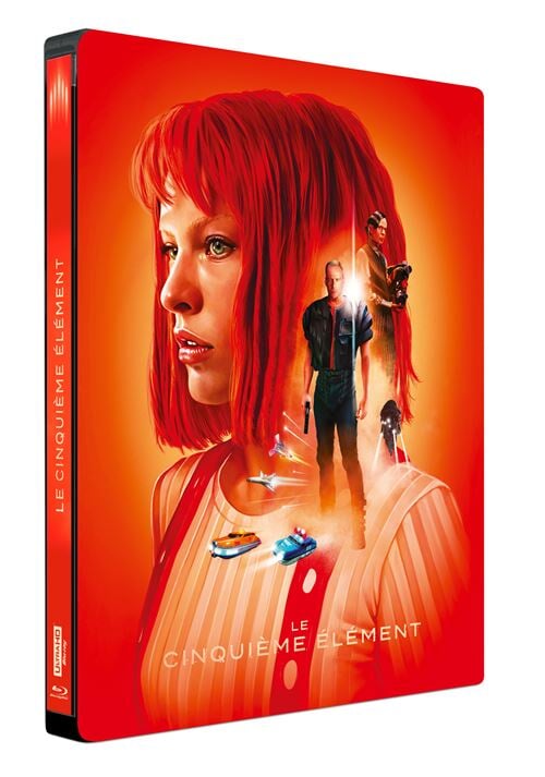 Пятый элемент (англ. язык) (4K UHD + Blu-ray + DVD) Limited Exclusive Prestige Edition Steelbook