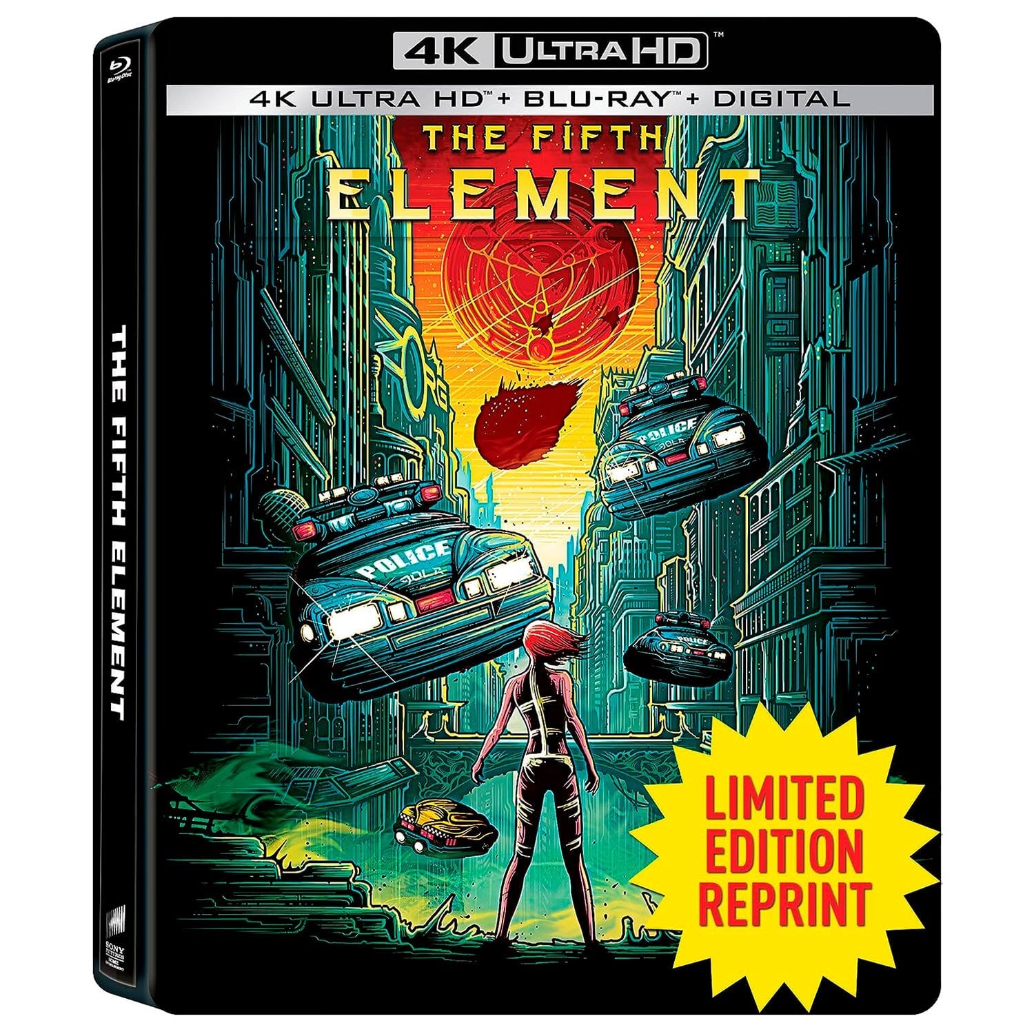 Пятый элемент (англ. язык) (4K UHD + Blu-ray) Steelbook