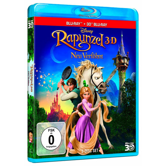 Рапунцель: Запутанная история 3D + 2D (2 Blu-ray)