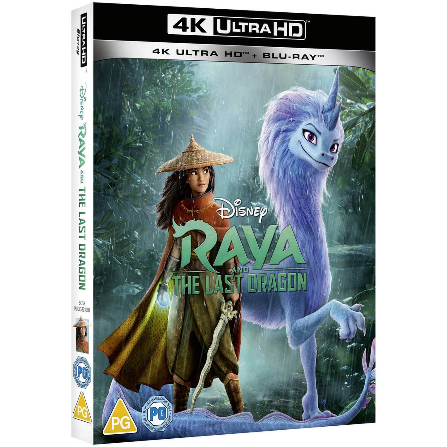 Райя и последний дракон (2021) (англ. язык) (4K UHD + Blu-ray)