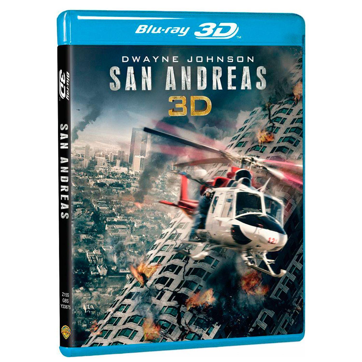 Разлом Сан-Андреас 3D + 2D (2 Blu-ray)