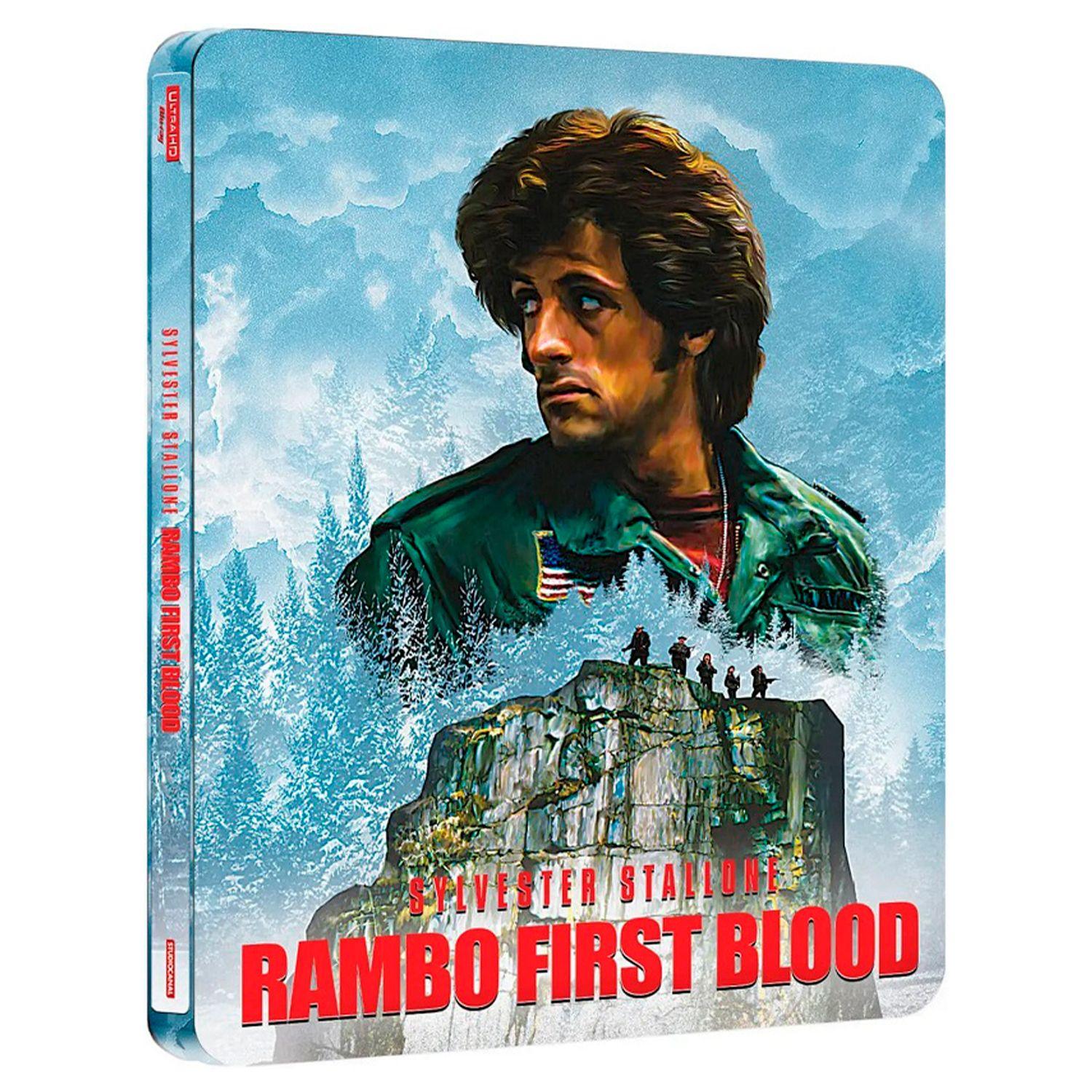 Рэмбо: Первая кровь (англ. язык) (4K UHD + Blu-ray) Steelbook