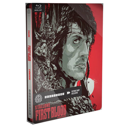 Рэмбо: Первая кровь (англ. язык) (Blu-ray) Mondo #003 Steelbook
