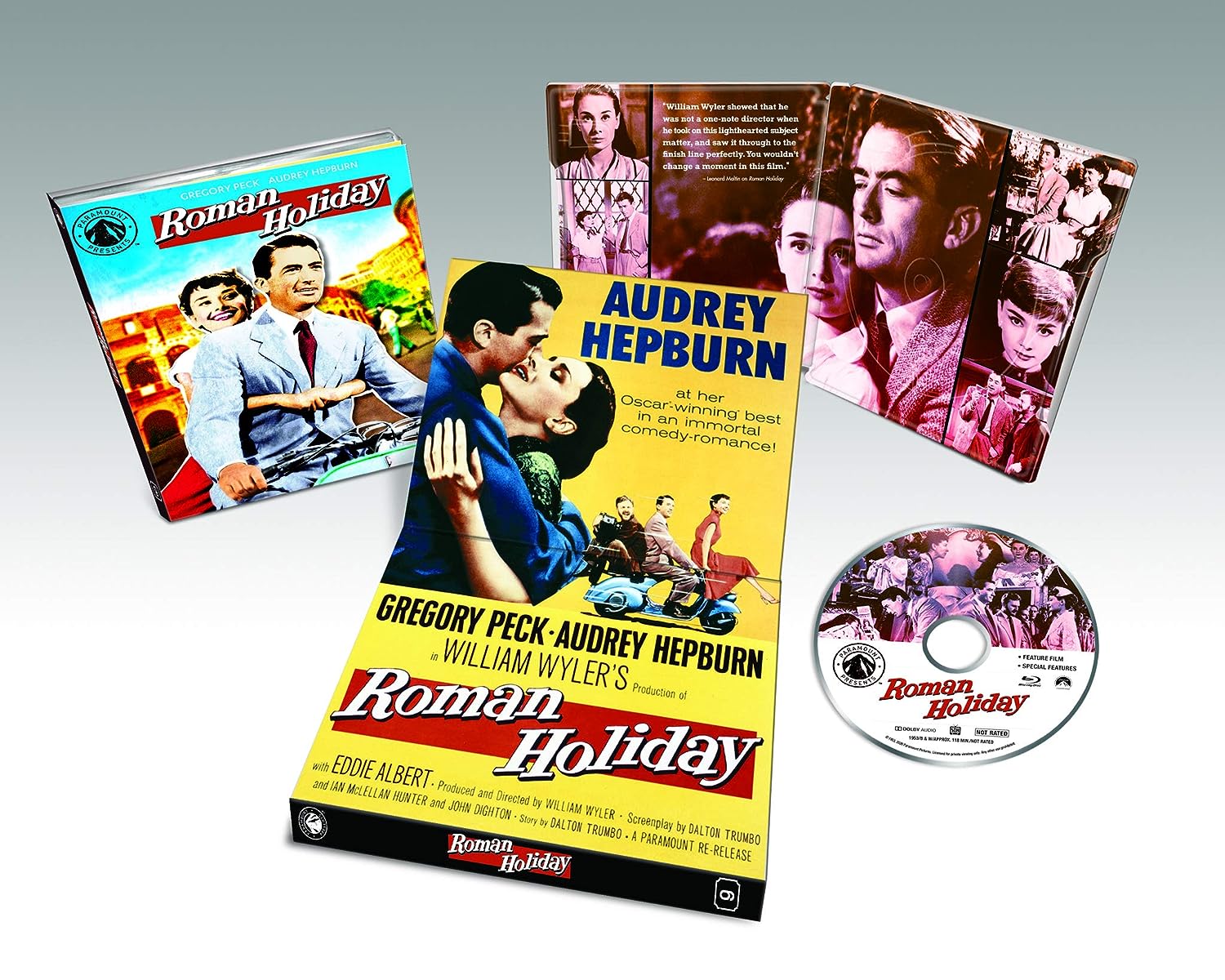 Римские каникулы (1953) (англ. язык) (Blu-ray) Paramount Presents #9