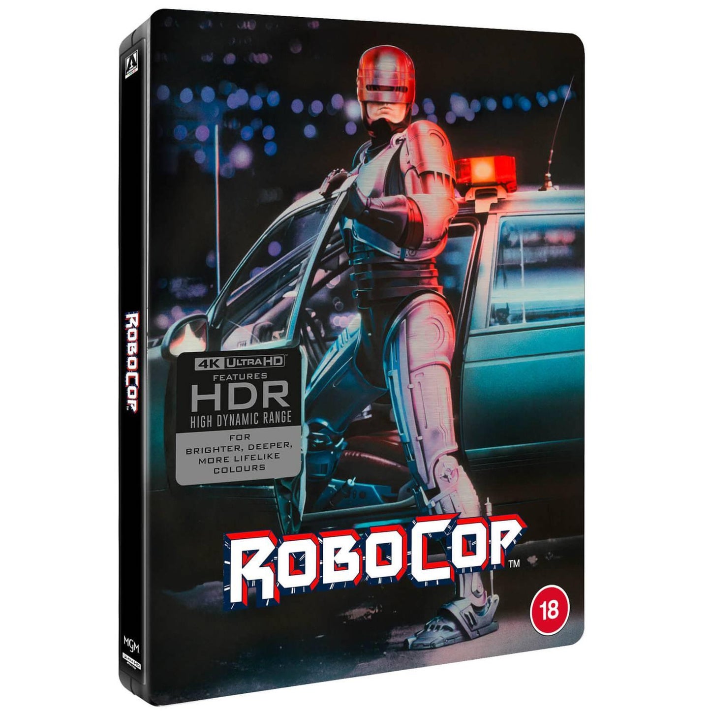 Робокоп (1987) (англ. язык) (4K UHD Blu-ray) Steelbook