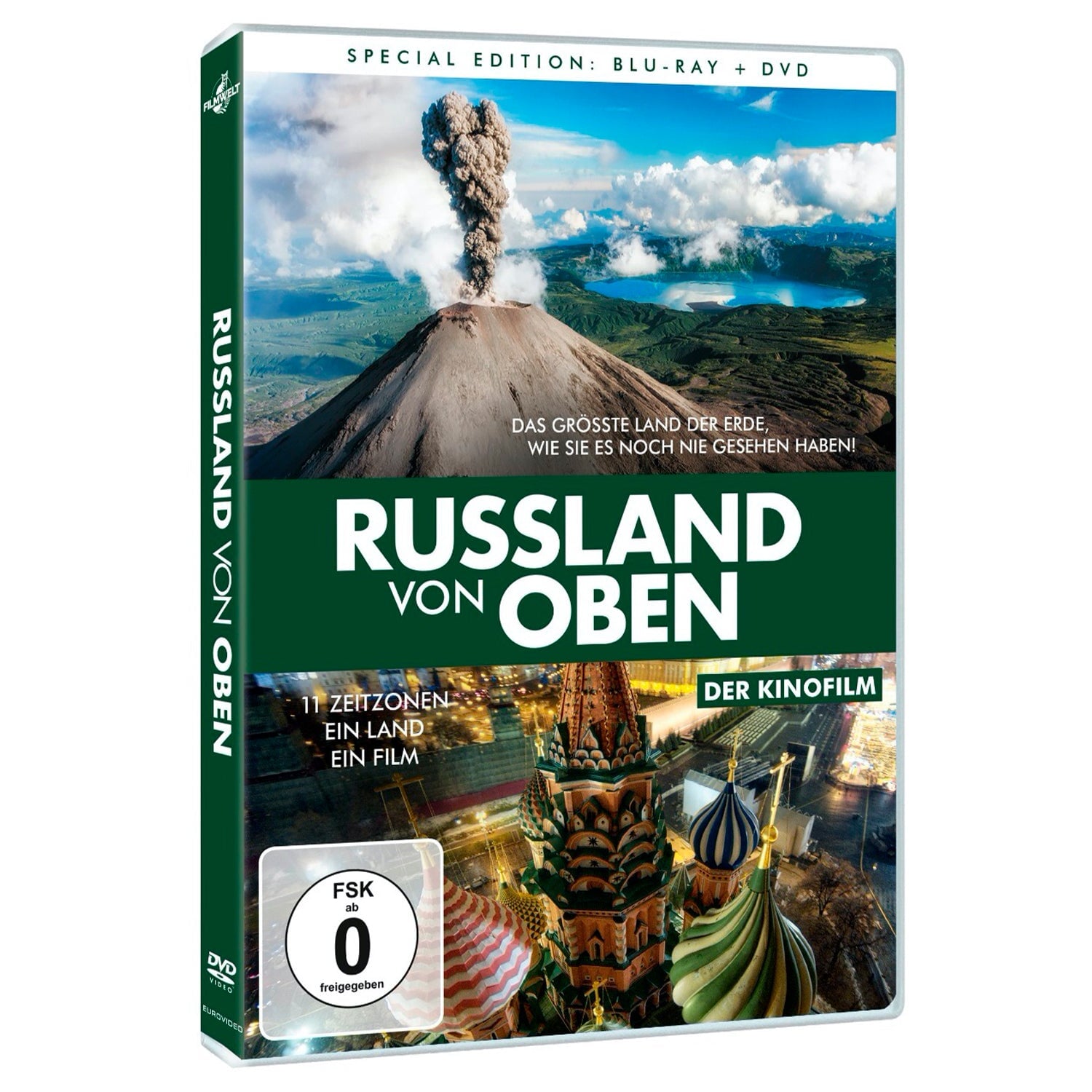 Россия с неба (Blu-ray + DVD)