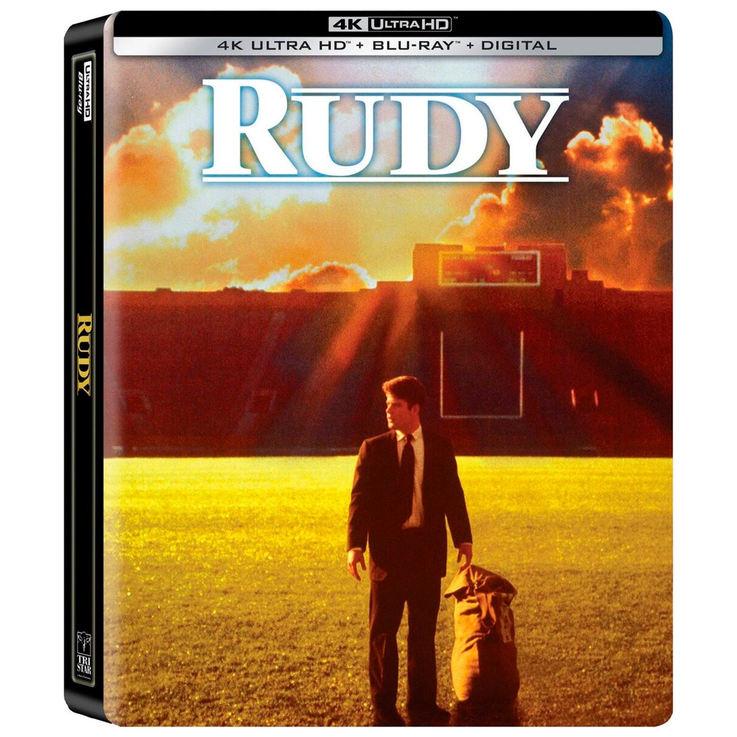 Руди (1993) (англ. язык) (4K UHD + Blu-ray) Steelbook