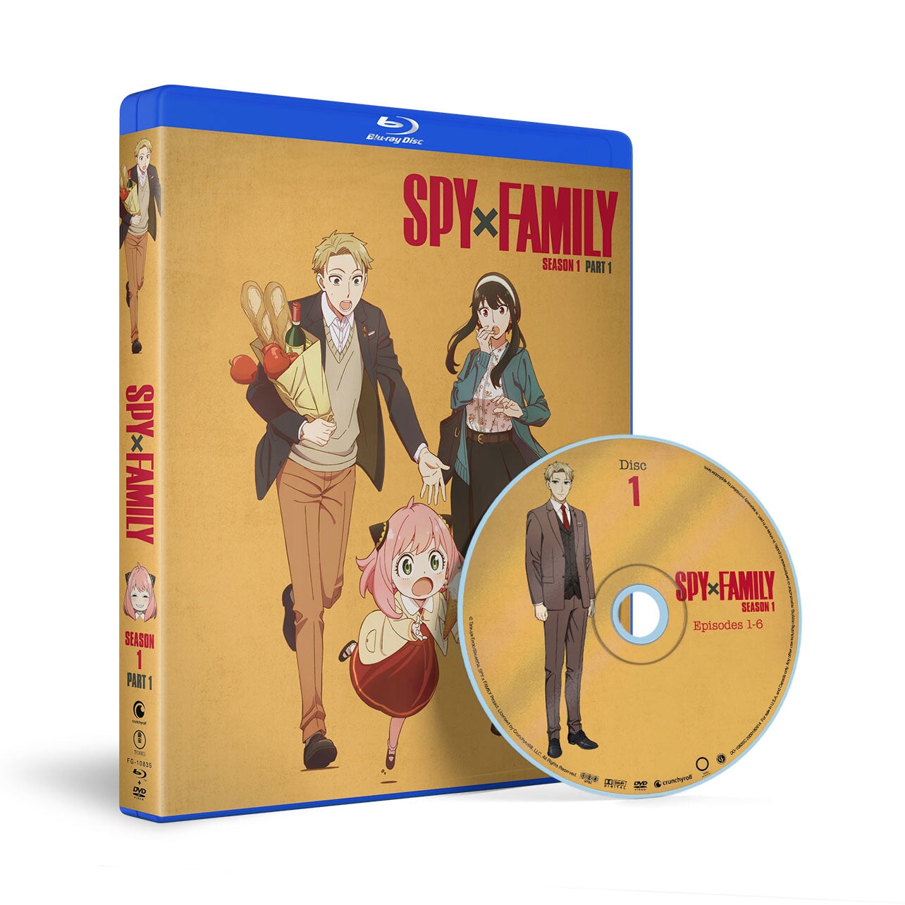 Spy x Family: Season 1 - Part 1 (Blu-ray + DVD) – Bluraymania