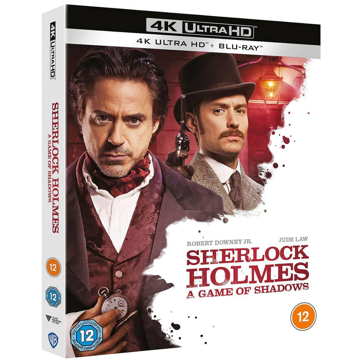 Шерлок Холмс: Игра теней (4K UHD + Blu-ray) (Sherlock Holmes: A Game of  Shadows)