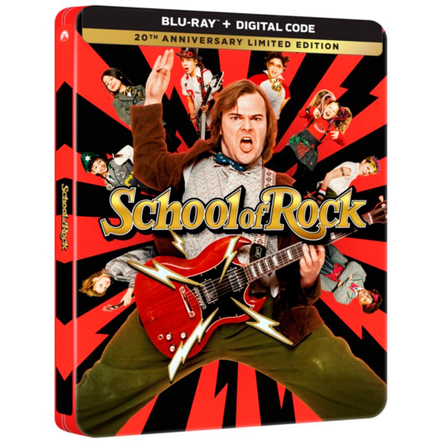Школа рока (2003) (англ. язык) (Blu-ray) Steelbook
