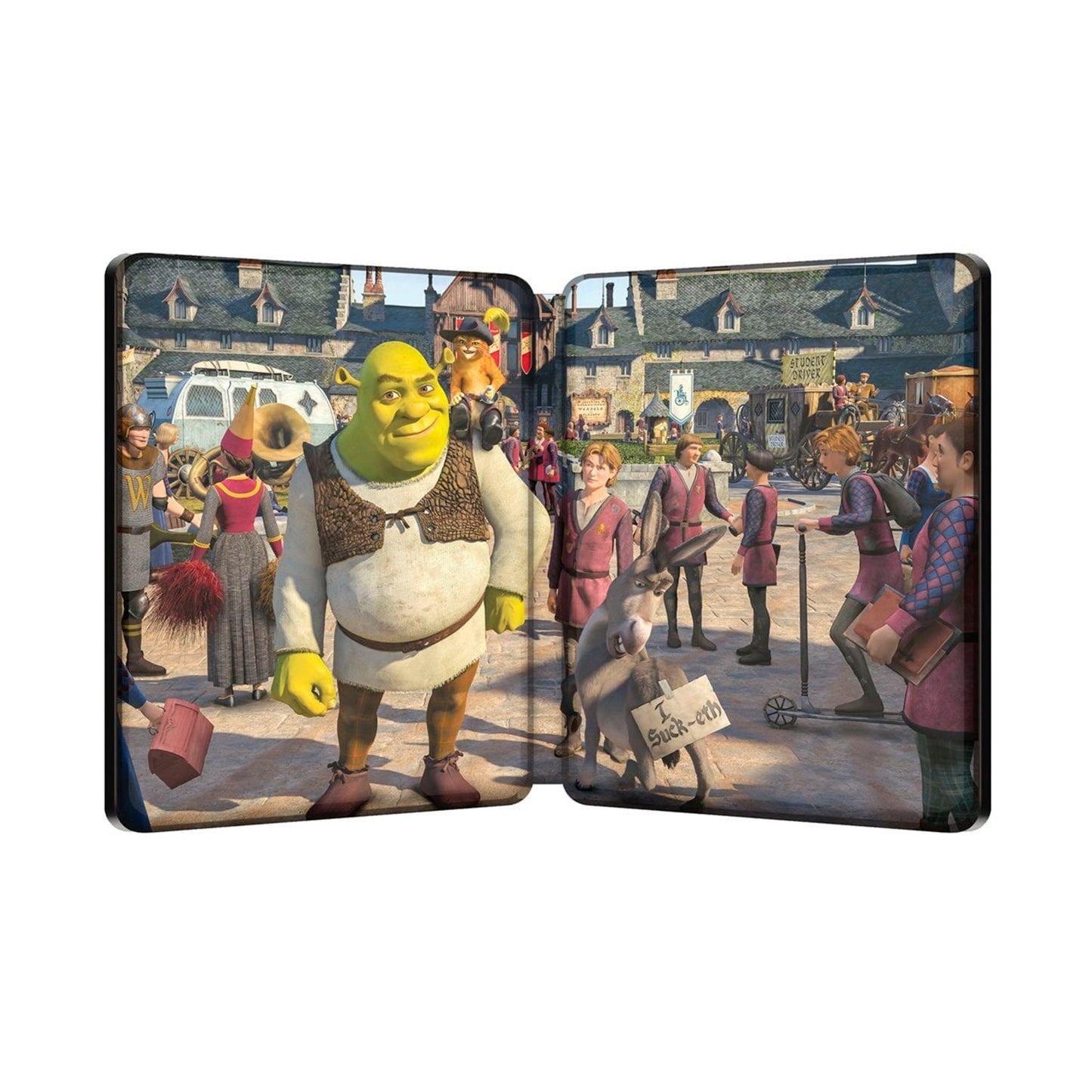 Shrek the Third Шрэк Третий (англ. язык) (4K UHD + Blu-ray) Steelbook