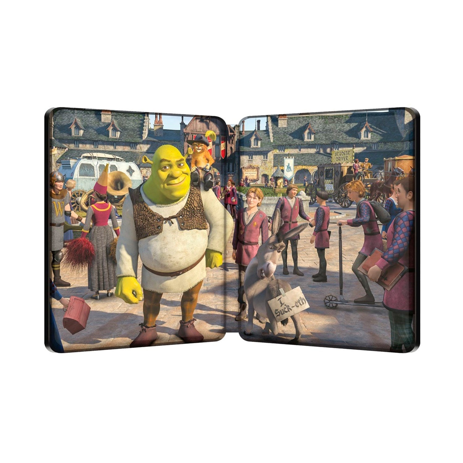 Shrek the Third Шрэк Третий (англ. язык) (4K UHD + Blu-ray) Steelbook