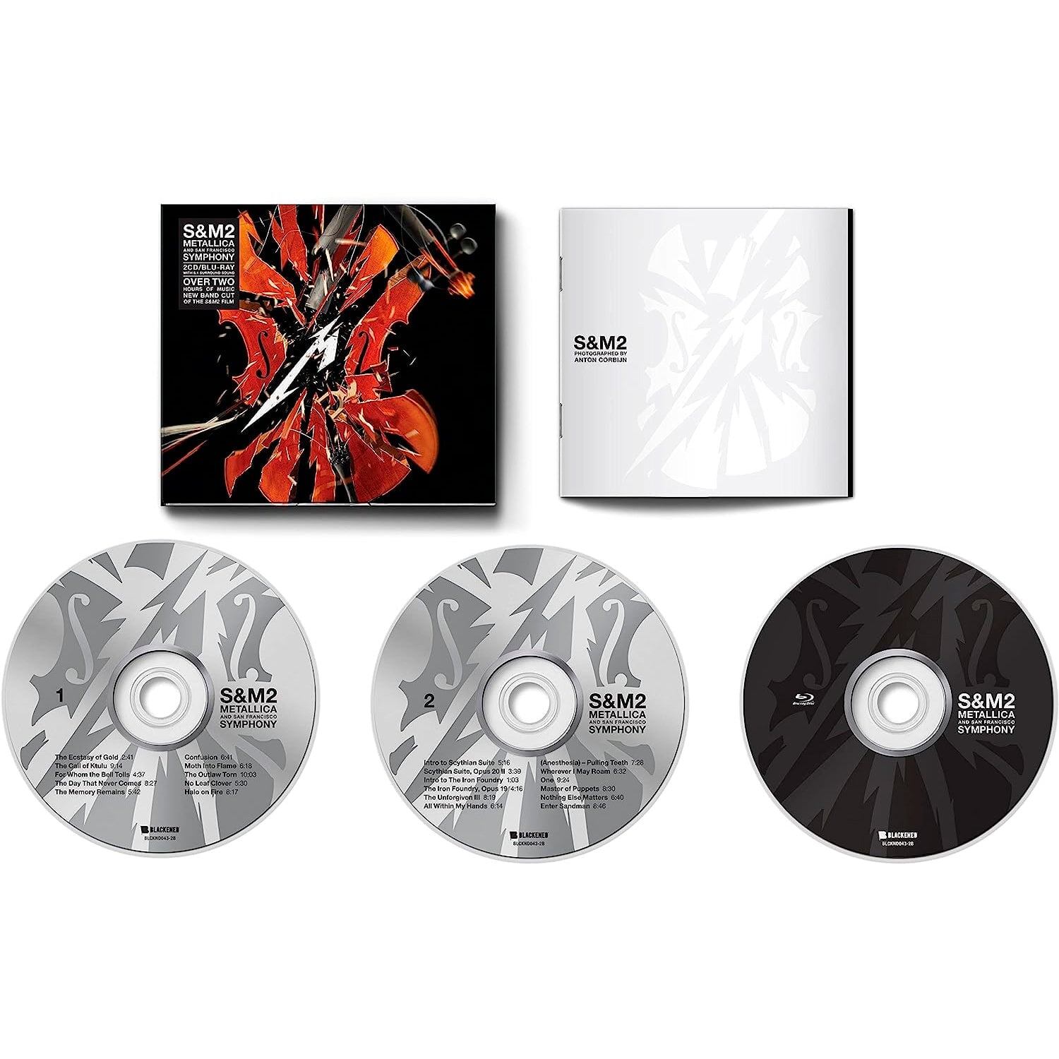 S&M2: Metallica and San Francisco Symphony (Blu-ray + 2 CD)