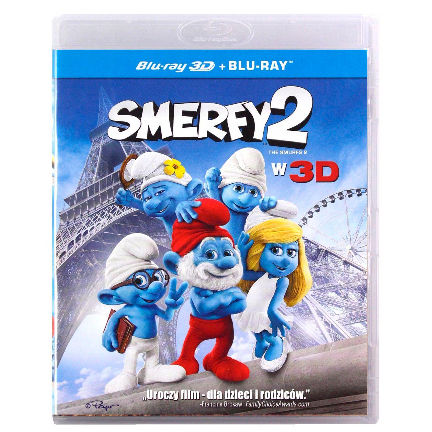 Смурфики 2 3D + 2D (2 Blu-ray)