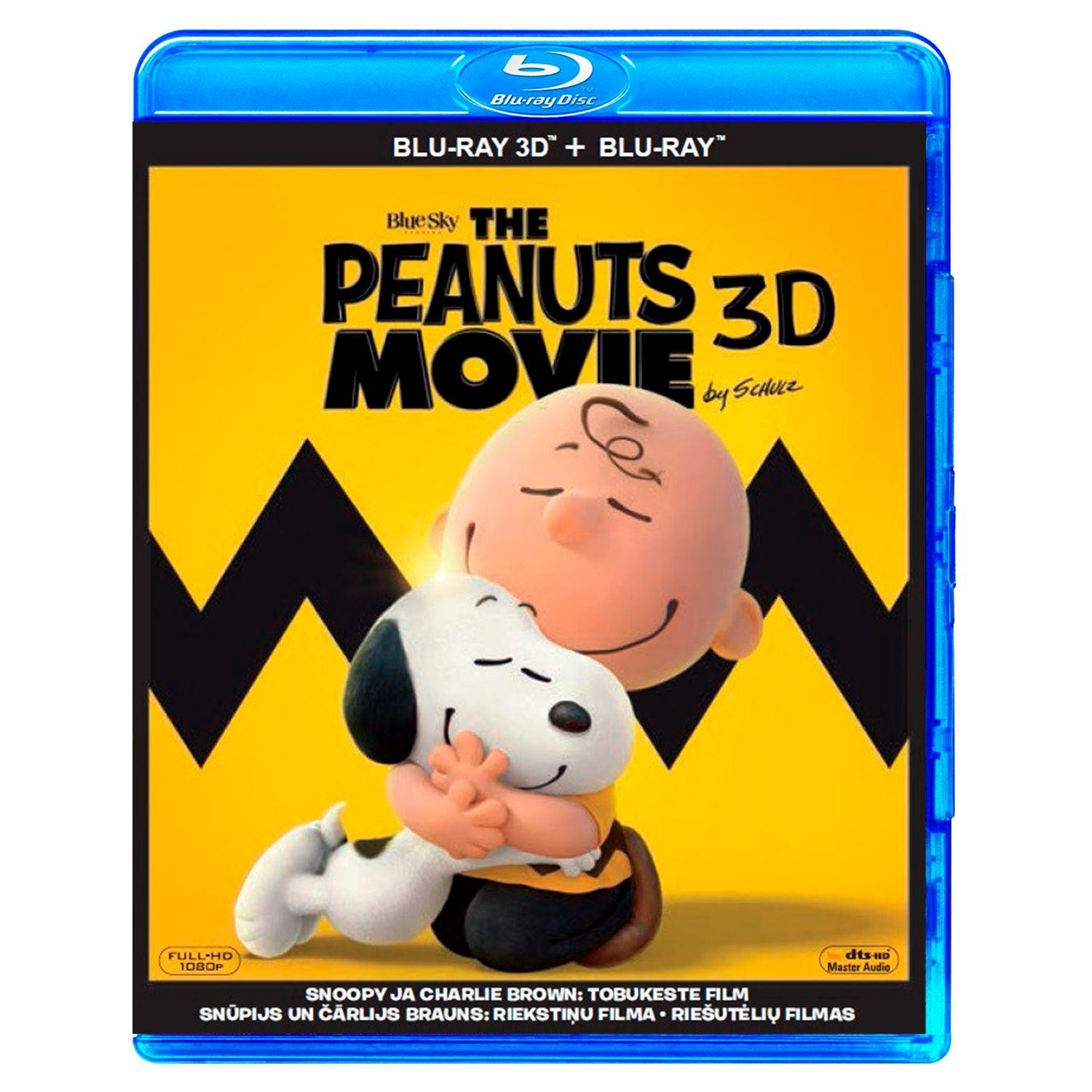 Снупи и мелочь пузатая в кино 3D + 2D (2 Blu-ray)