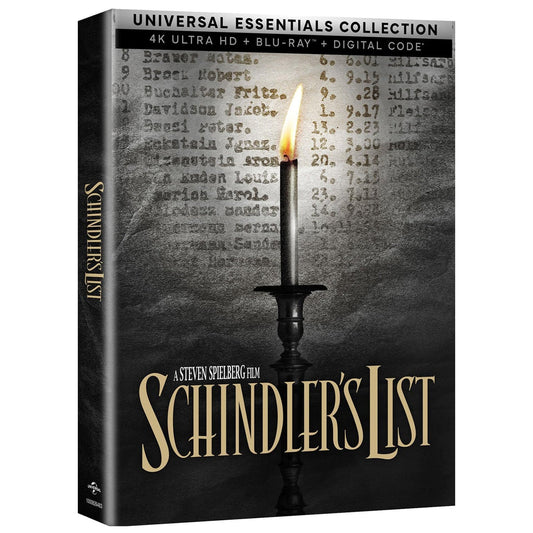Список Шиндлера [30th Anniversary] (англ. язык) (4K UHD + Blu-ray) Universal Essentials Collection