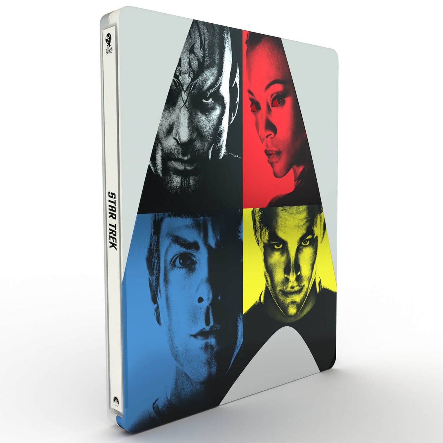 Стартрек (Звездный путь) (2009) (англ. язык) (4K UHD + Blu-ray) Titans of Cult Steelbook